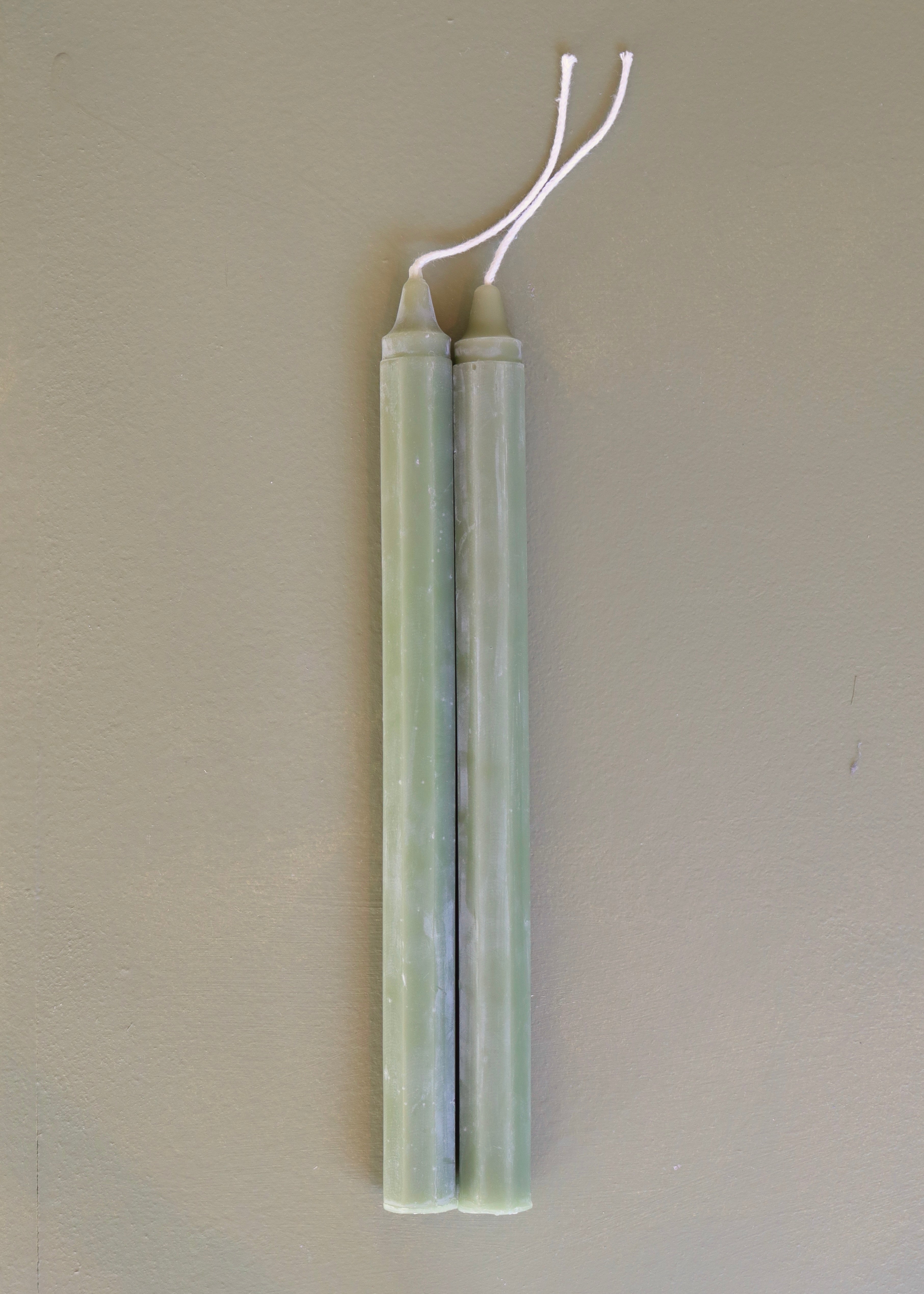 Octagon Taper Beeswax Candle Pair