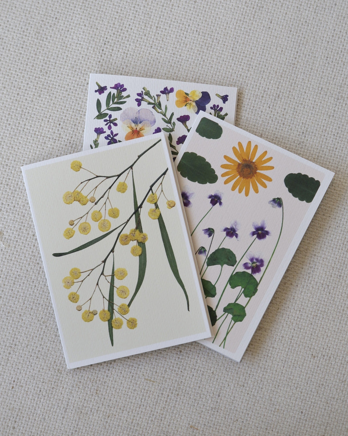 Pressed Flower Cards