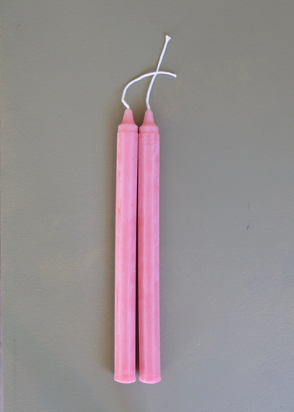Octagon Taper Beeswax Candle Pair