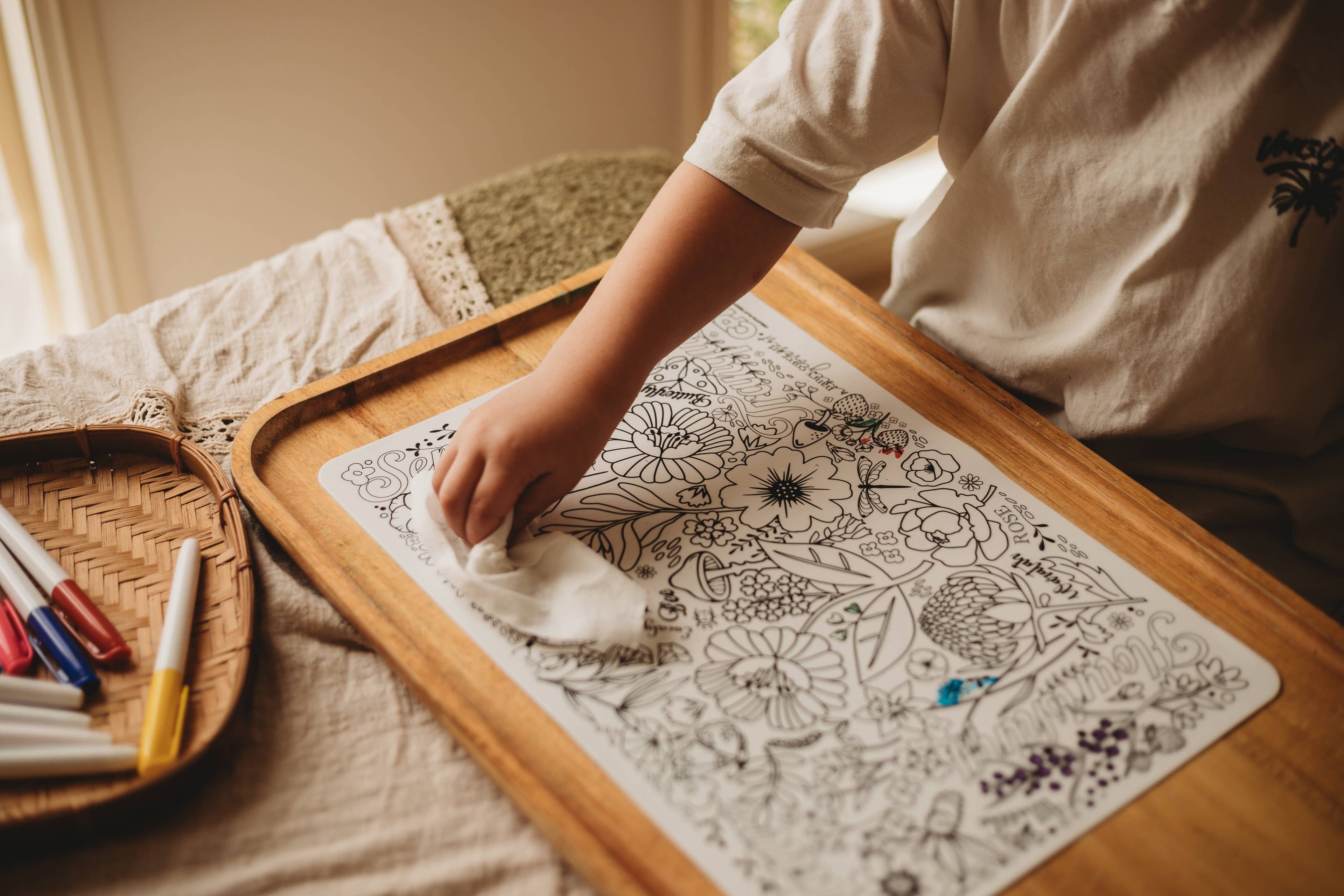 Double-Sided Activity Mat | Australian Flora & Fauna