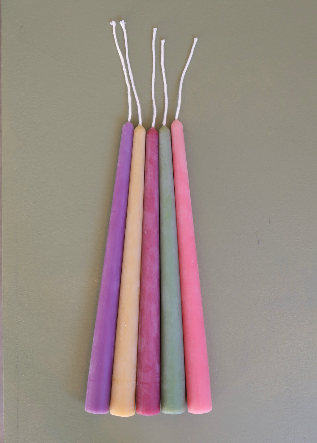 Taper Beeswax Candle Pair