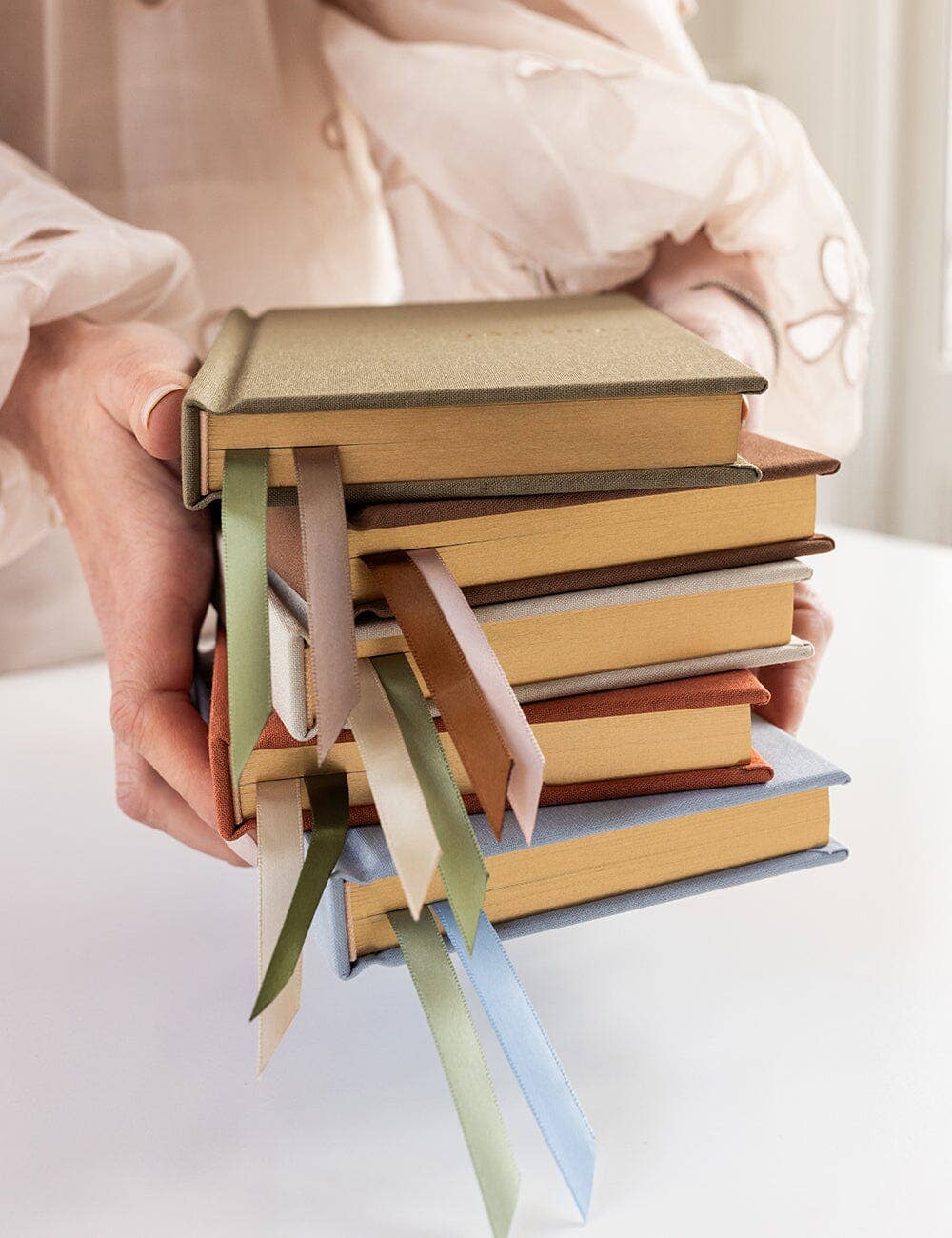 Linen Bound Pocket Journal - Desert Sand (Lined)