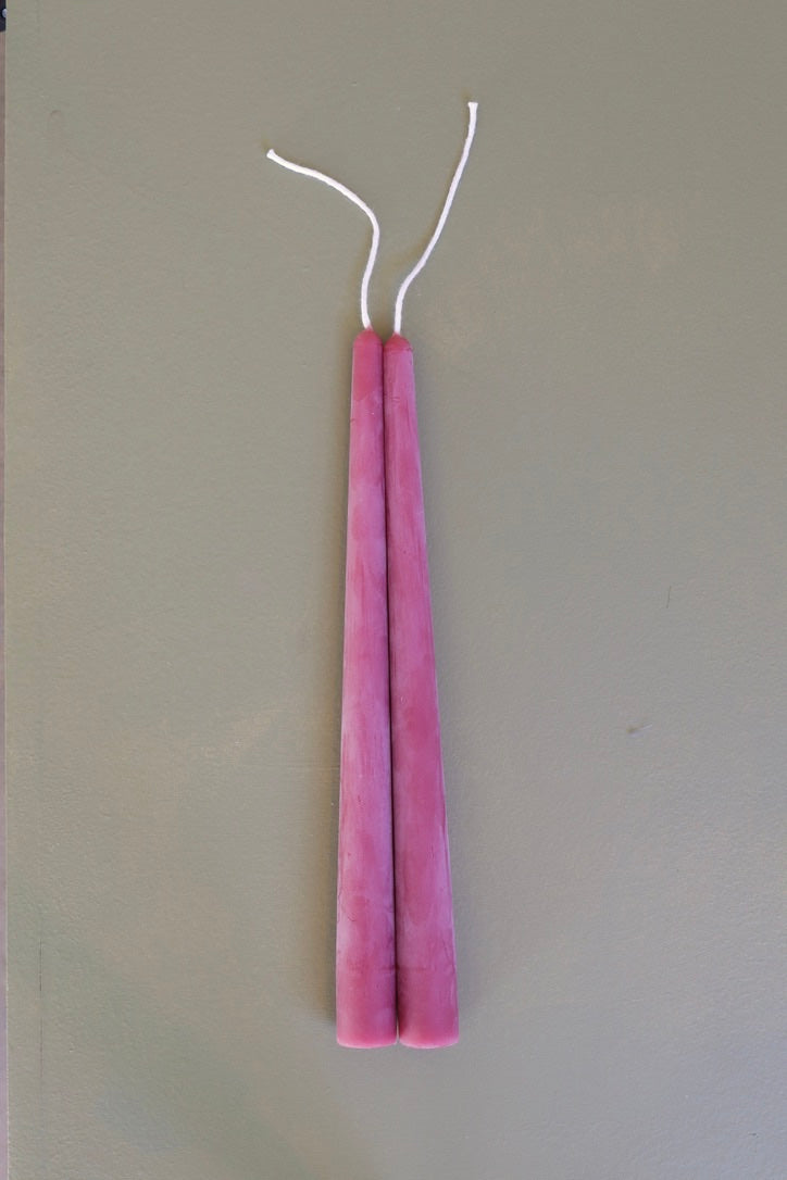 Taper Beeswax Candle Pair