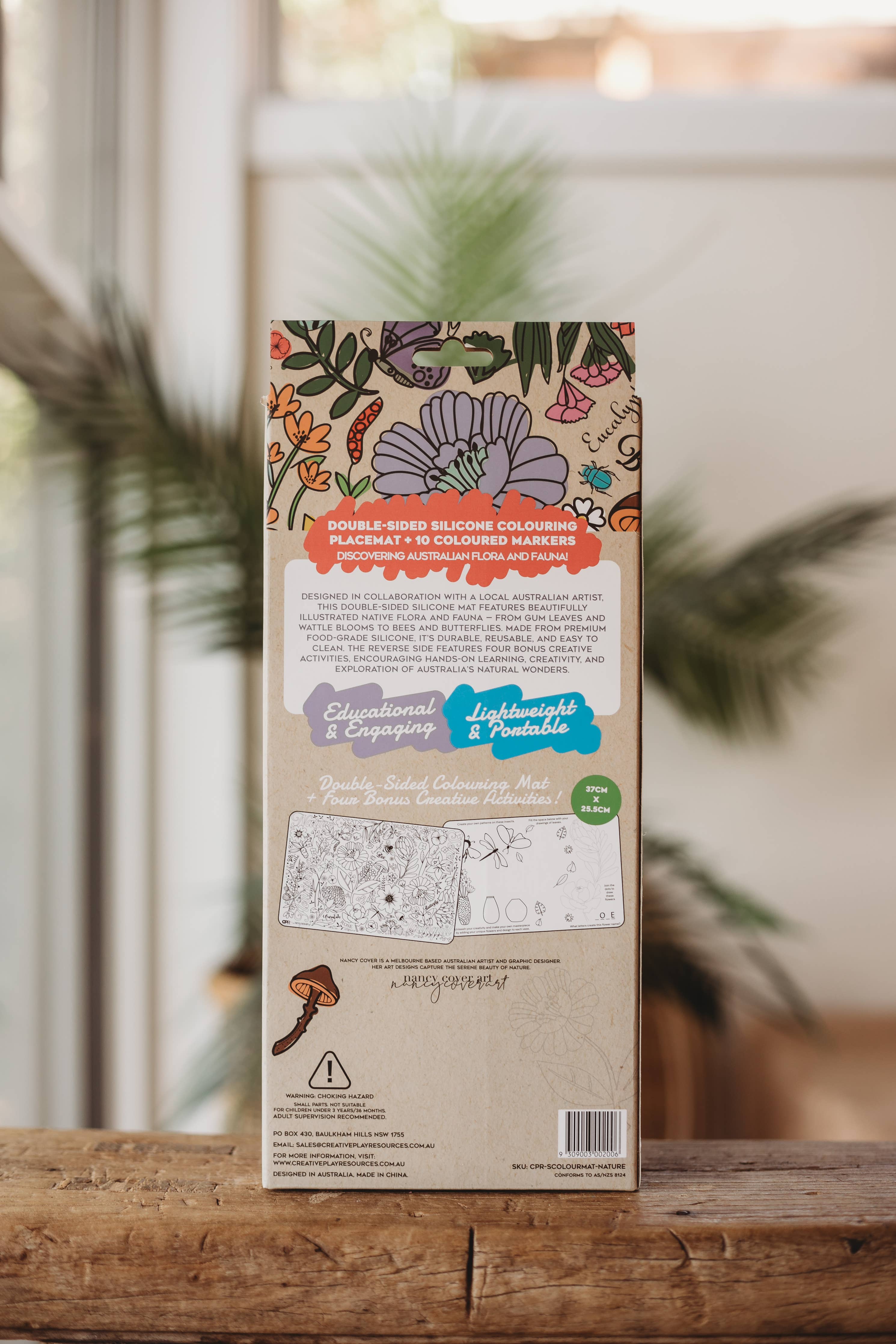Double-Sided Activity Mat | Australian Flora & Fauna