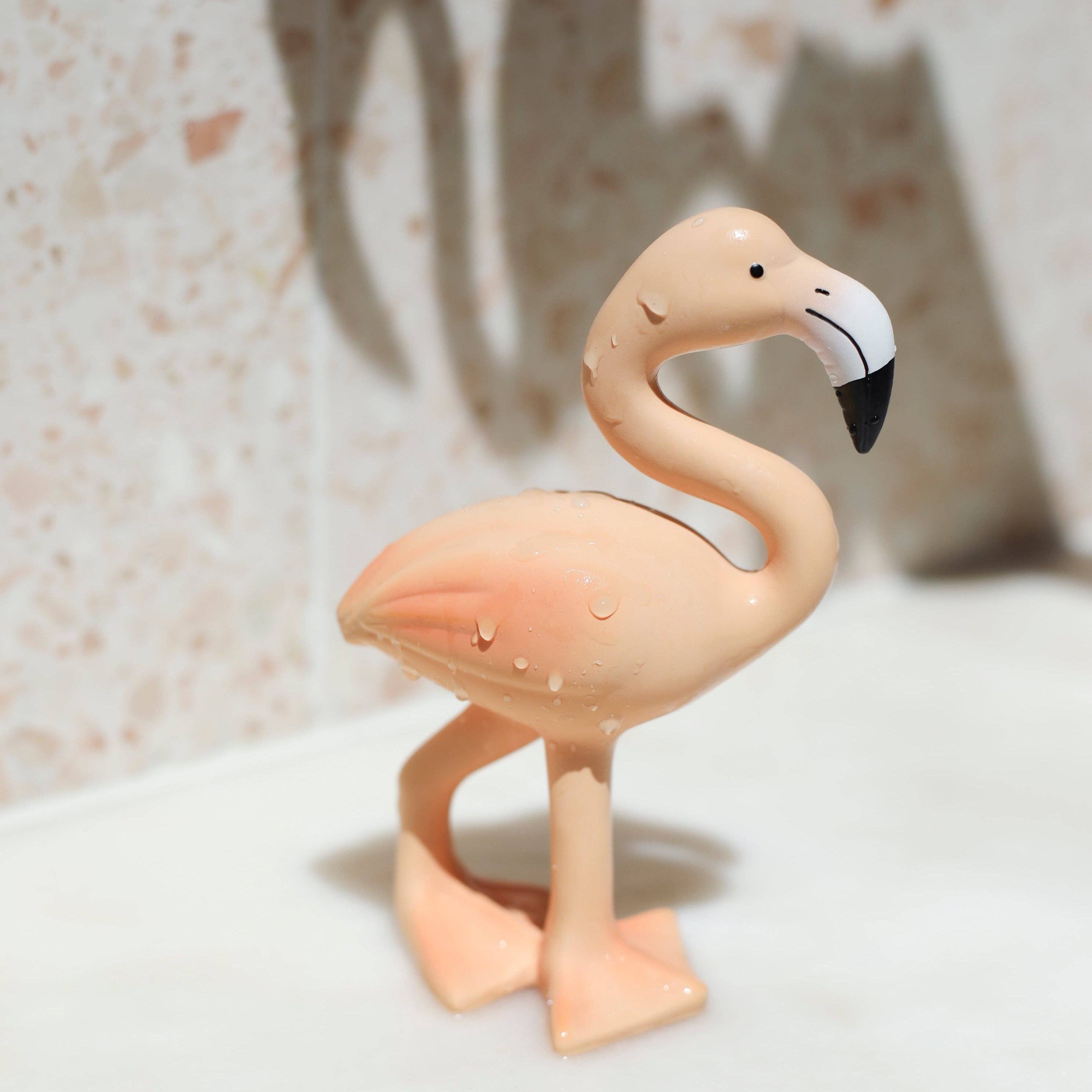 Lingo the Flamingo Teether & Bath Toy