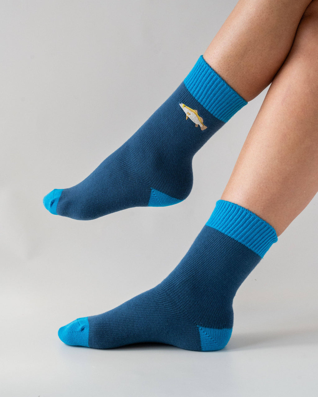 Barramundi Fish Socks: Small/Medium