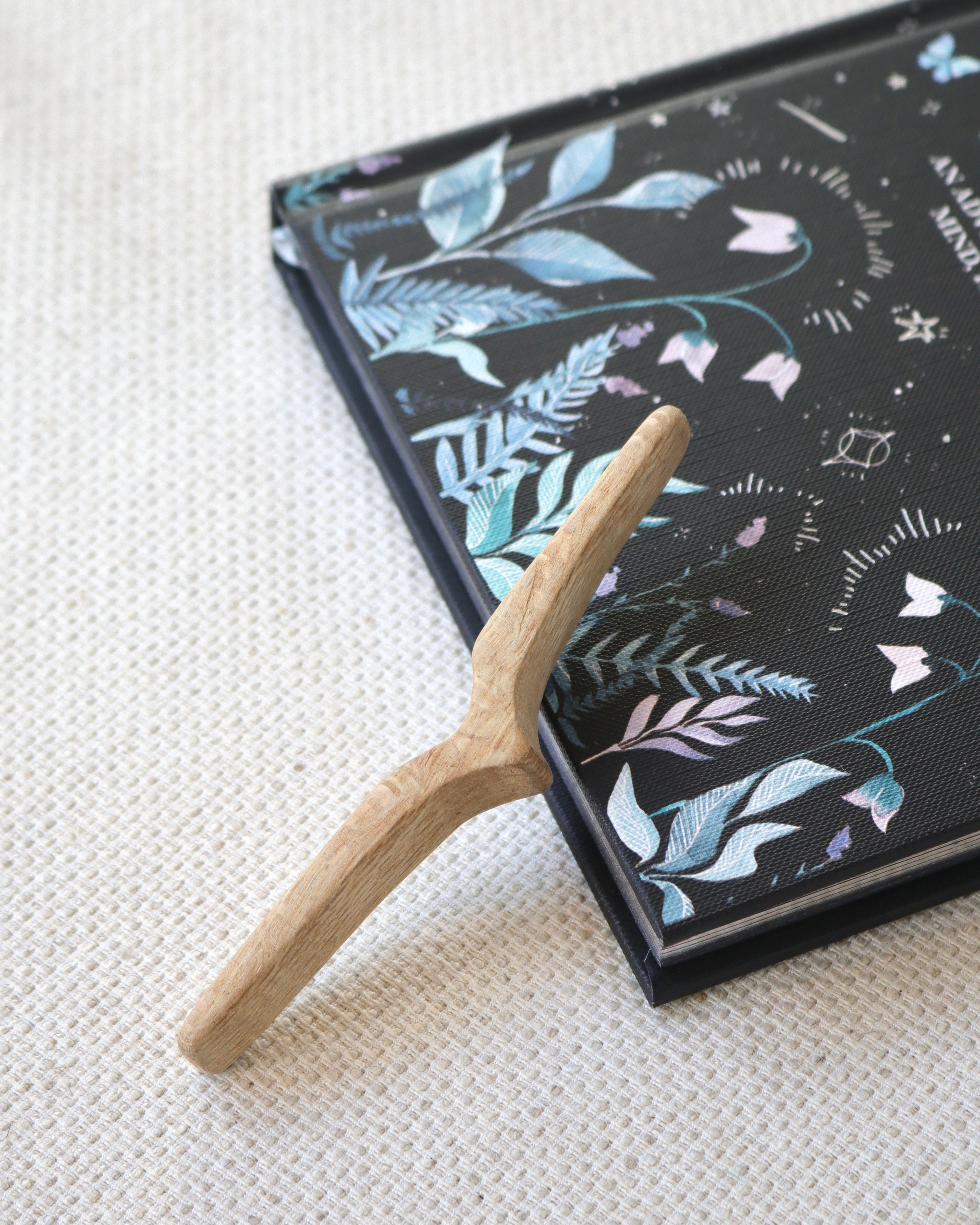 Hand Carved Book Wing