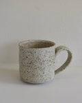 Straight Edge Handmade Mug - Matte Speckled