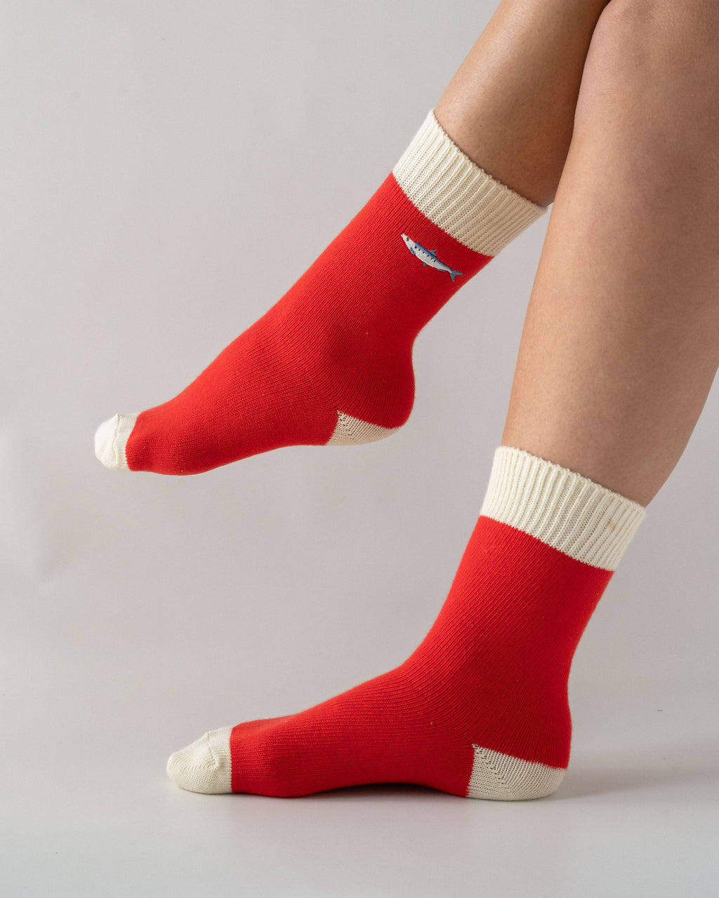 Sardine Fish Socks: Medium/Large