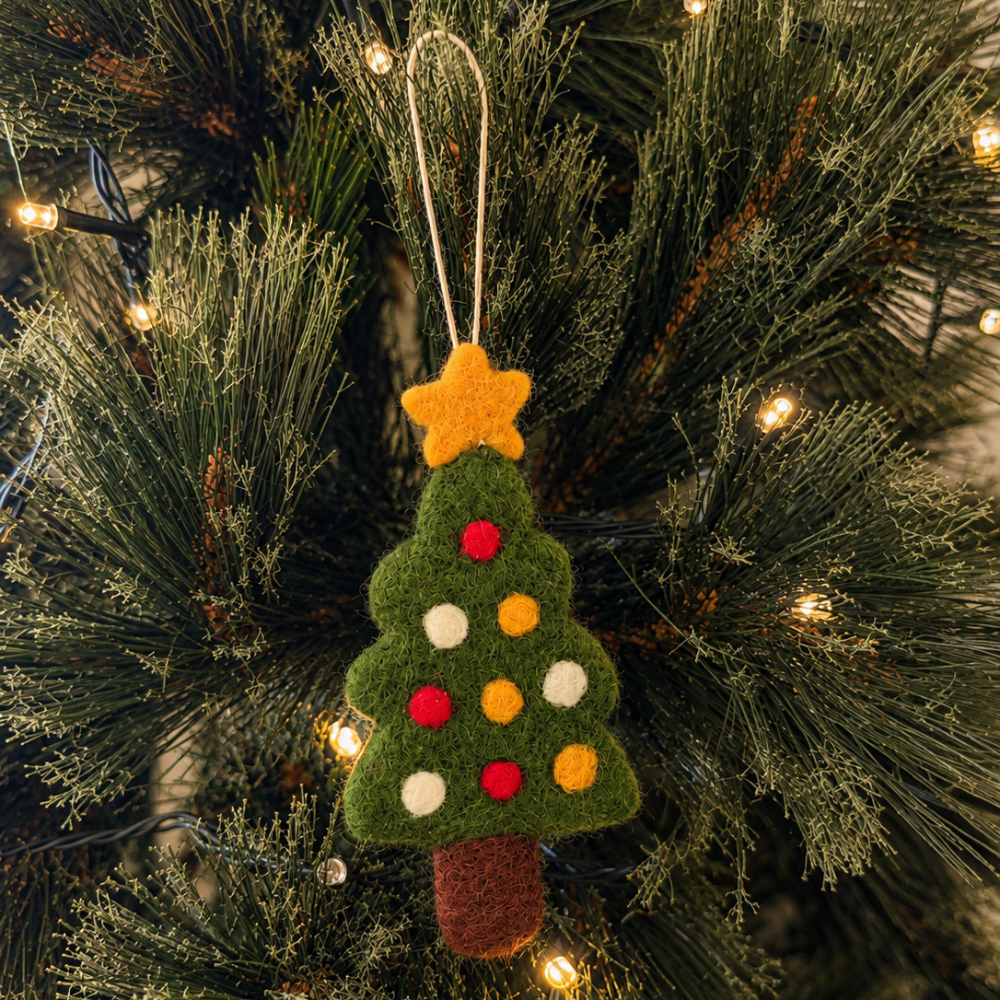 Felt Christmas Ornament - Christmas Tree