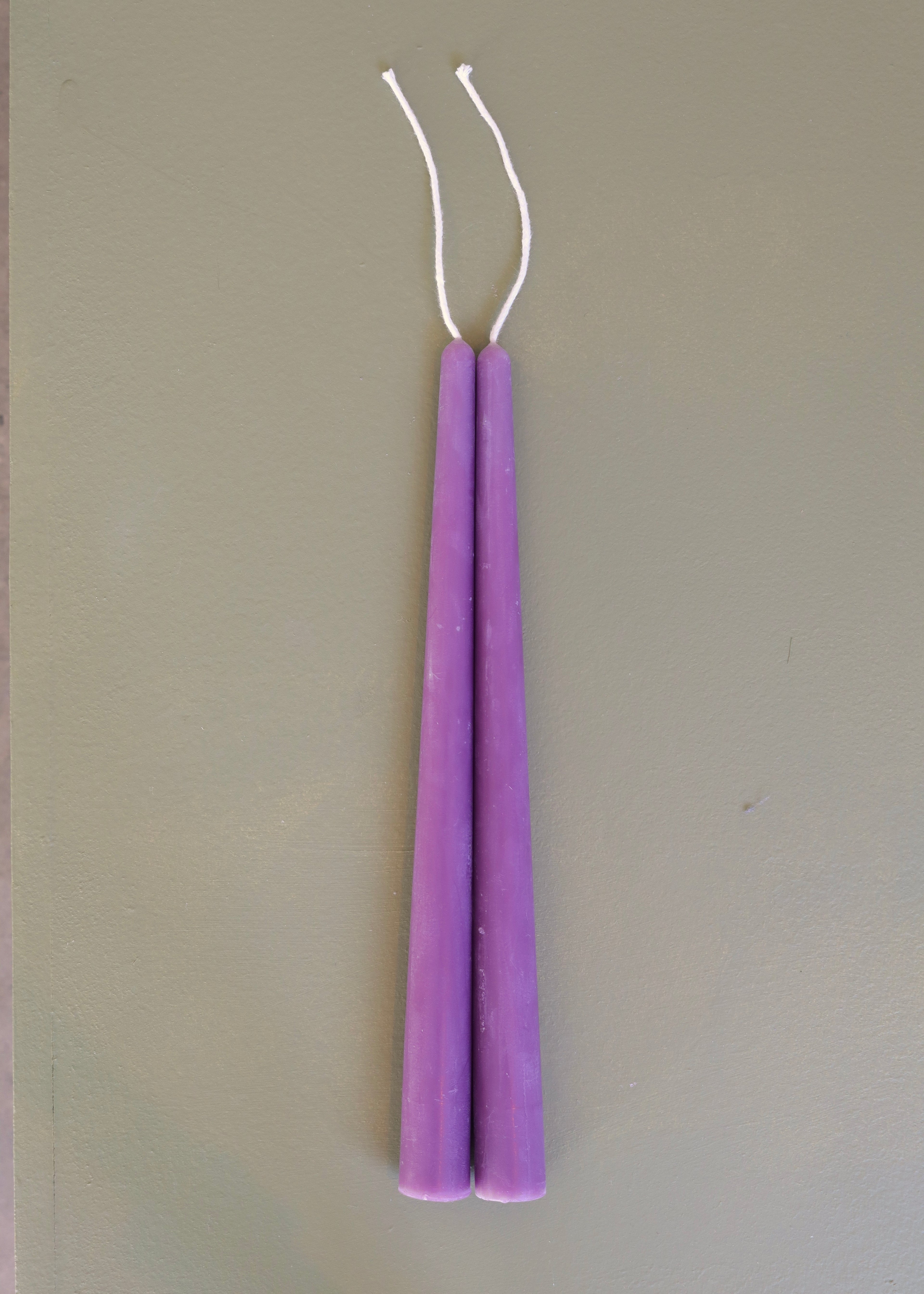 Taper Beeswax Candle Pair