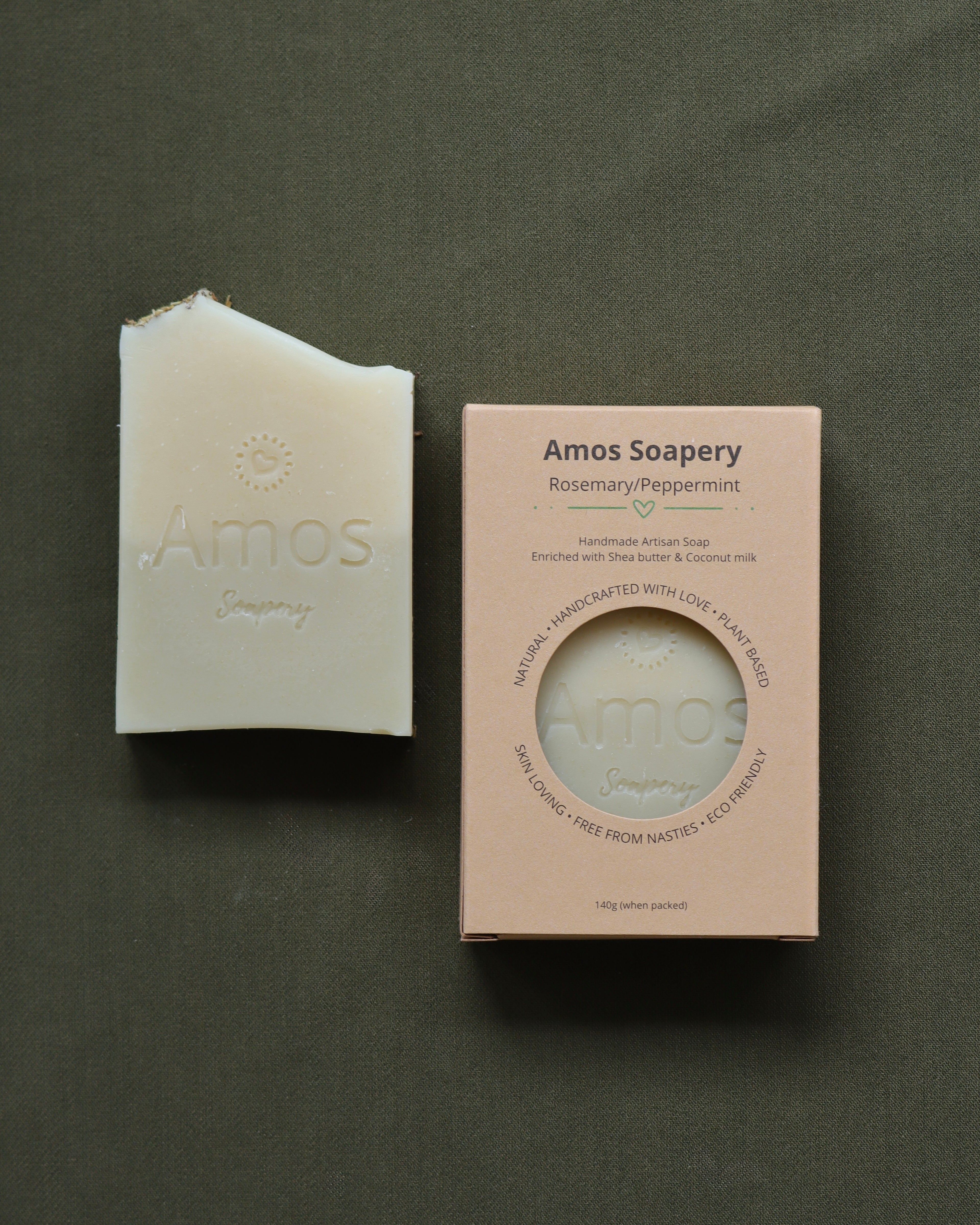 Rosemary Peppermint Soap 140g