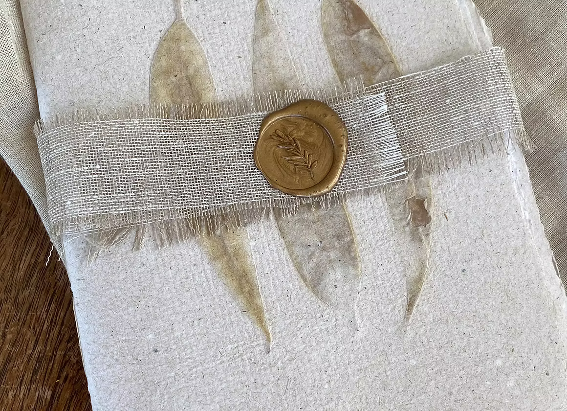 Handmade Paper Notebook A5