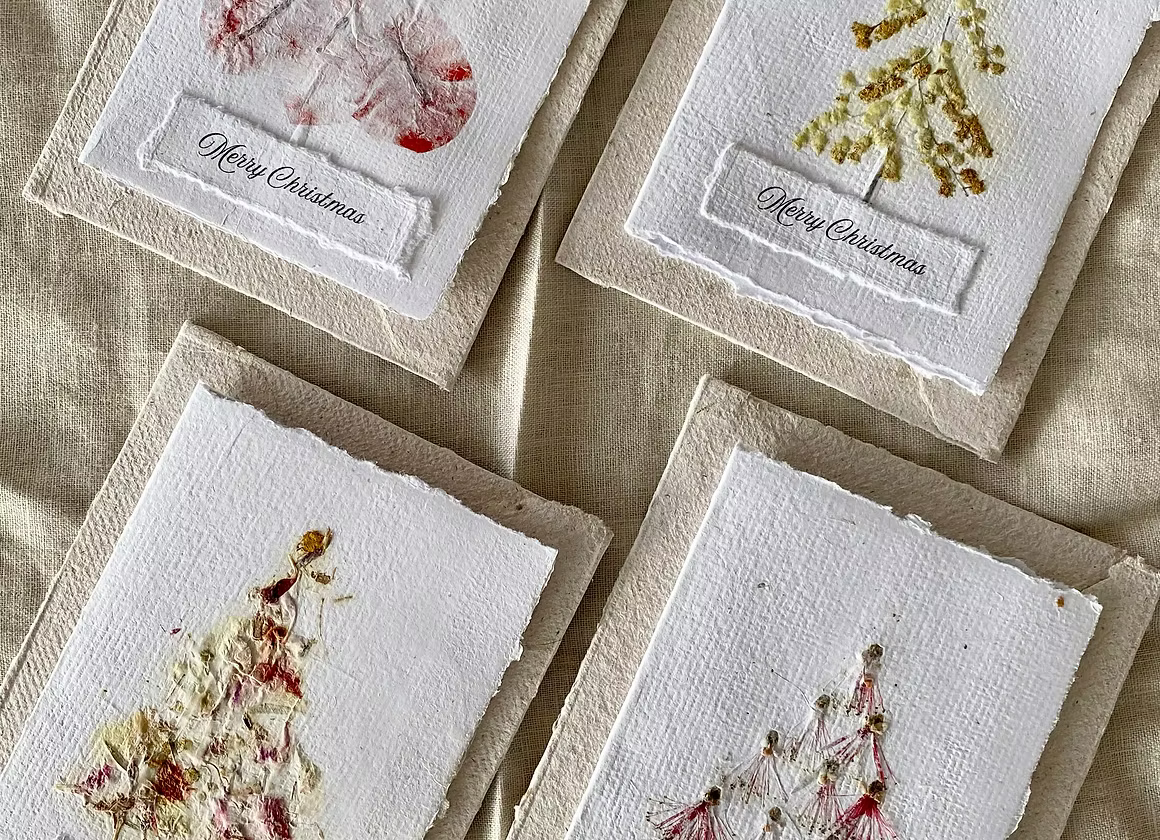 Christmas Handmade Paper Cards