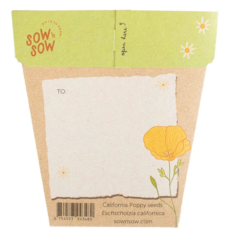 California Poppy - Gift of Seeds