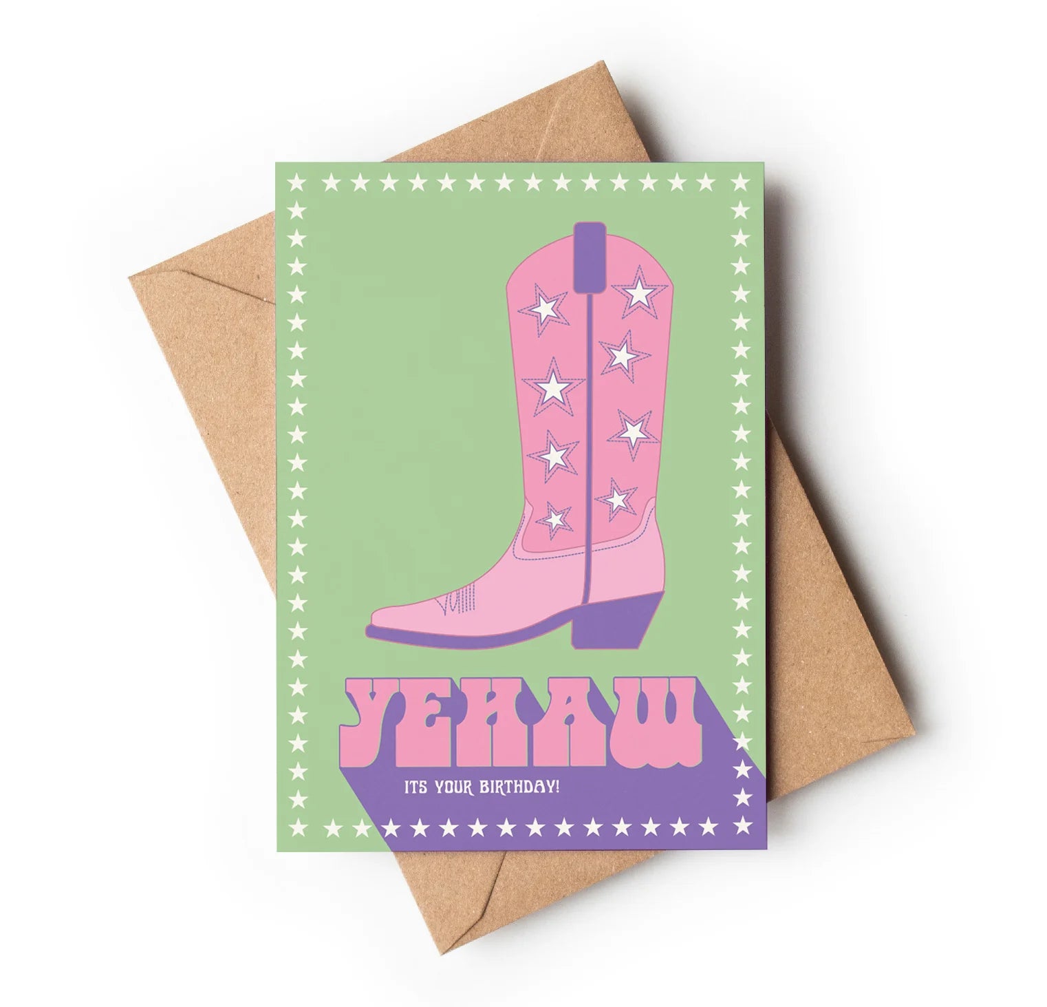 Yehaw its Your Birthday Card