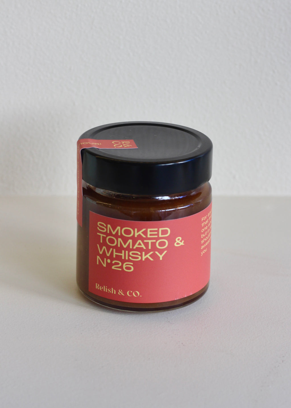 Smoked Tomato and Whiskey Relish