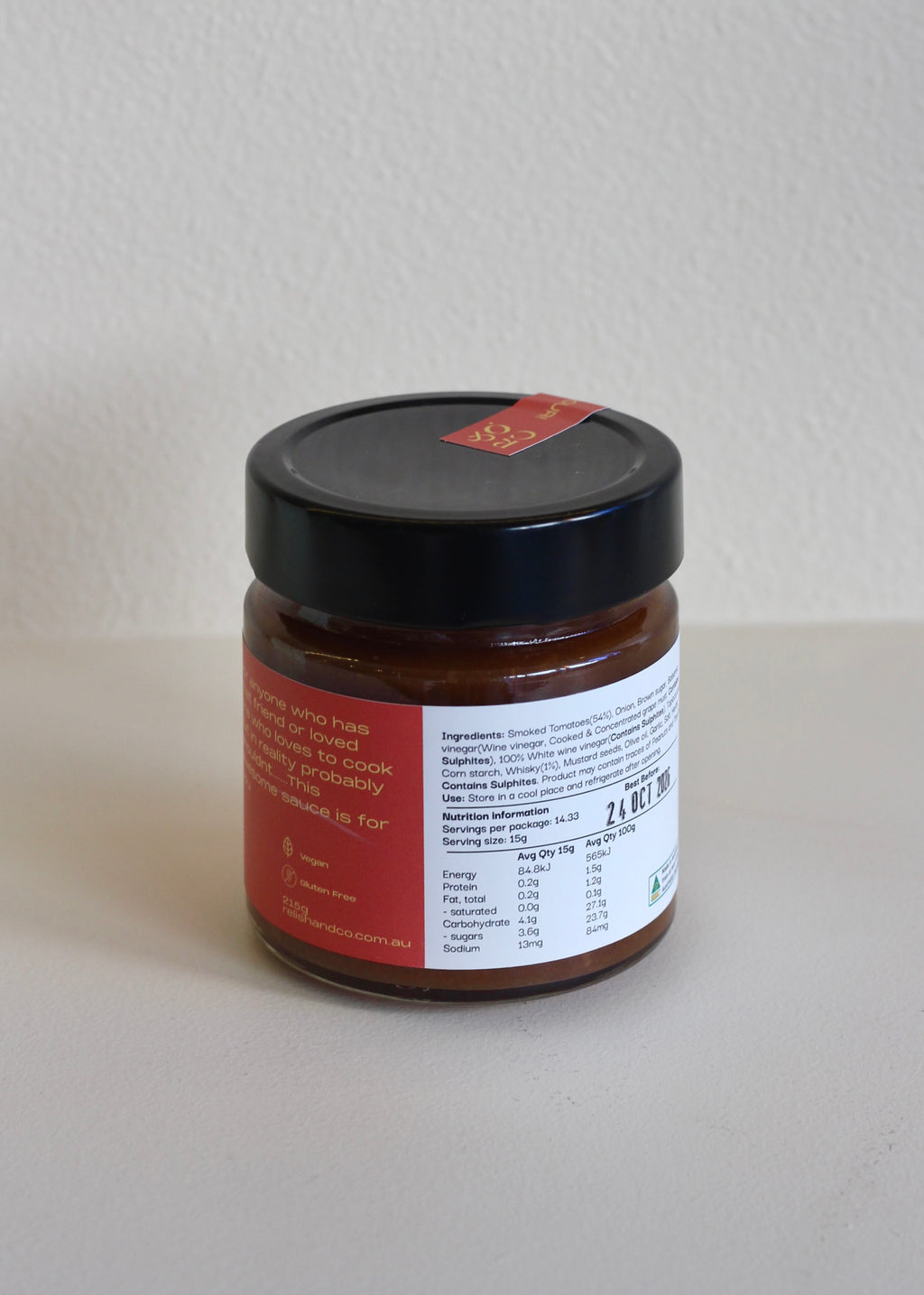 Smoked Tomato and Whiskey Relish