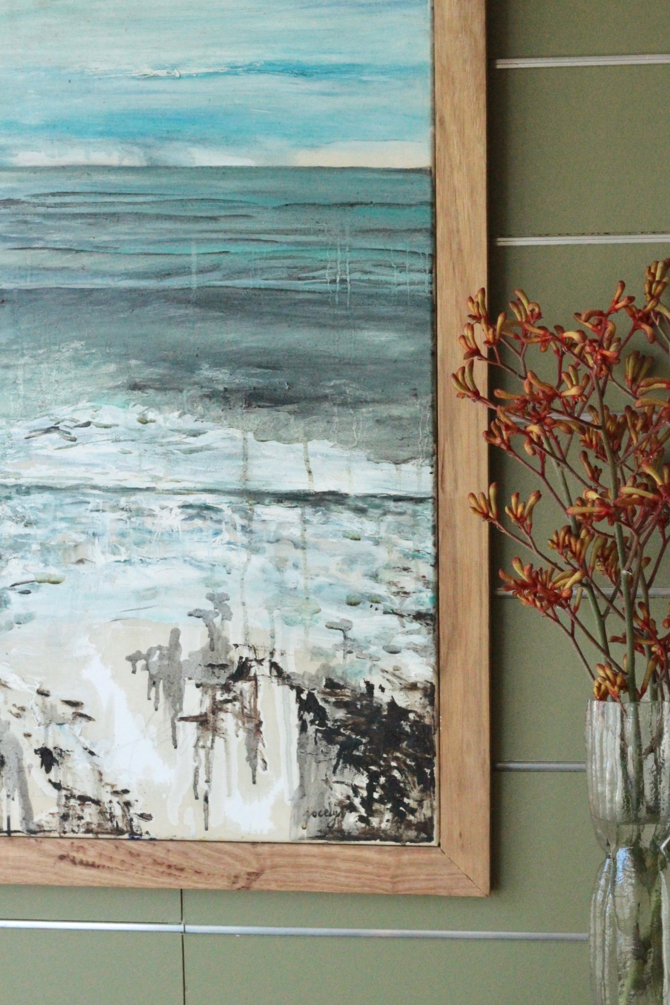 Storm Walks At Sunset