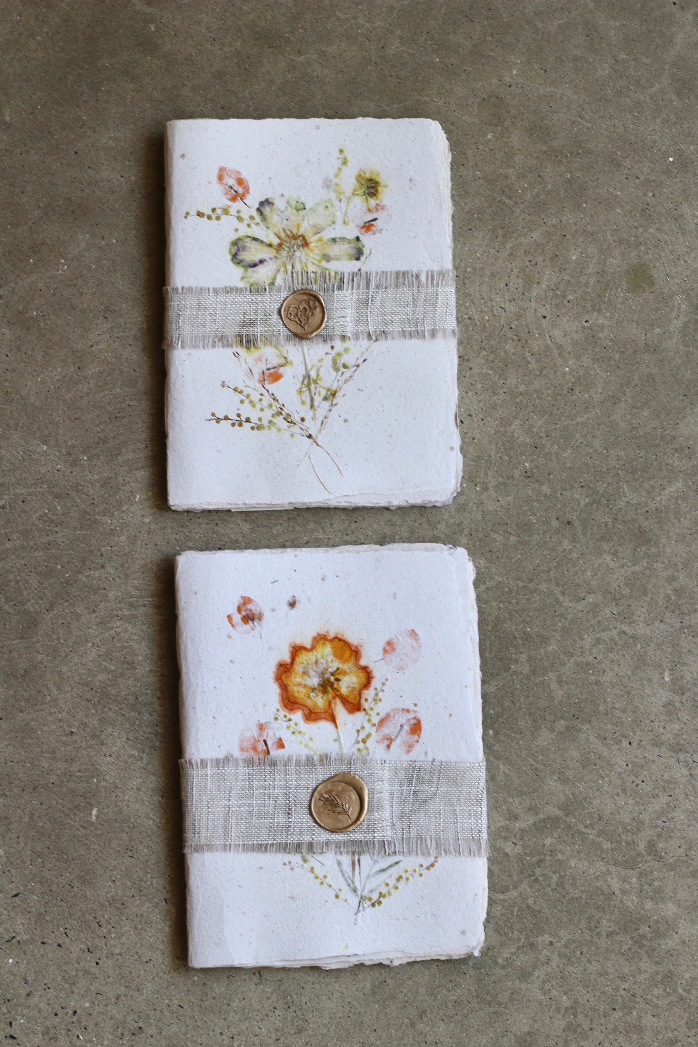 Handmade Paper Notebook A5