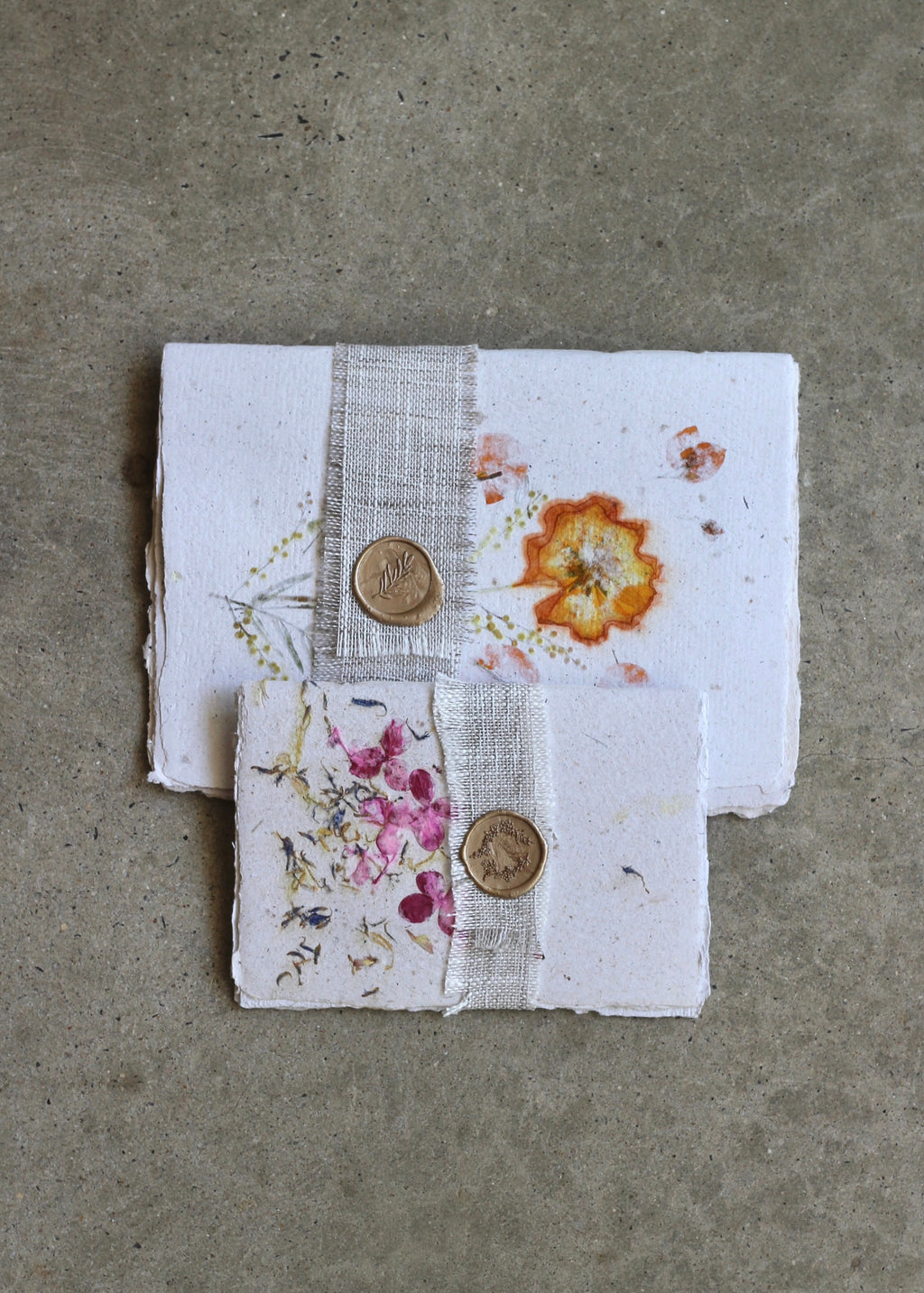 Handmade Paper Notebook Mini A6