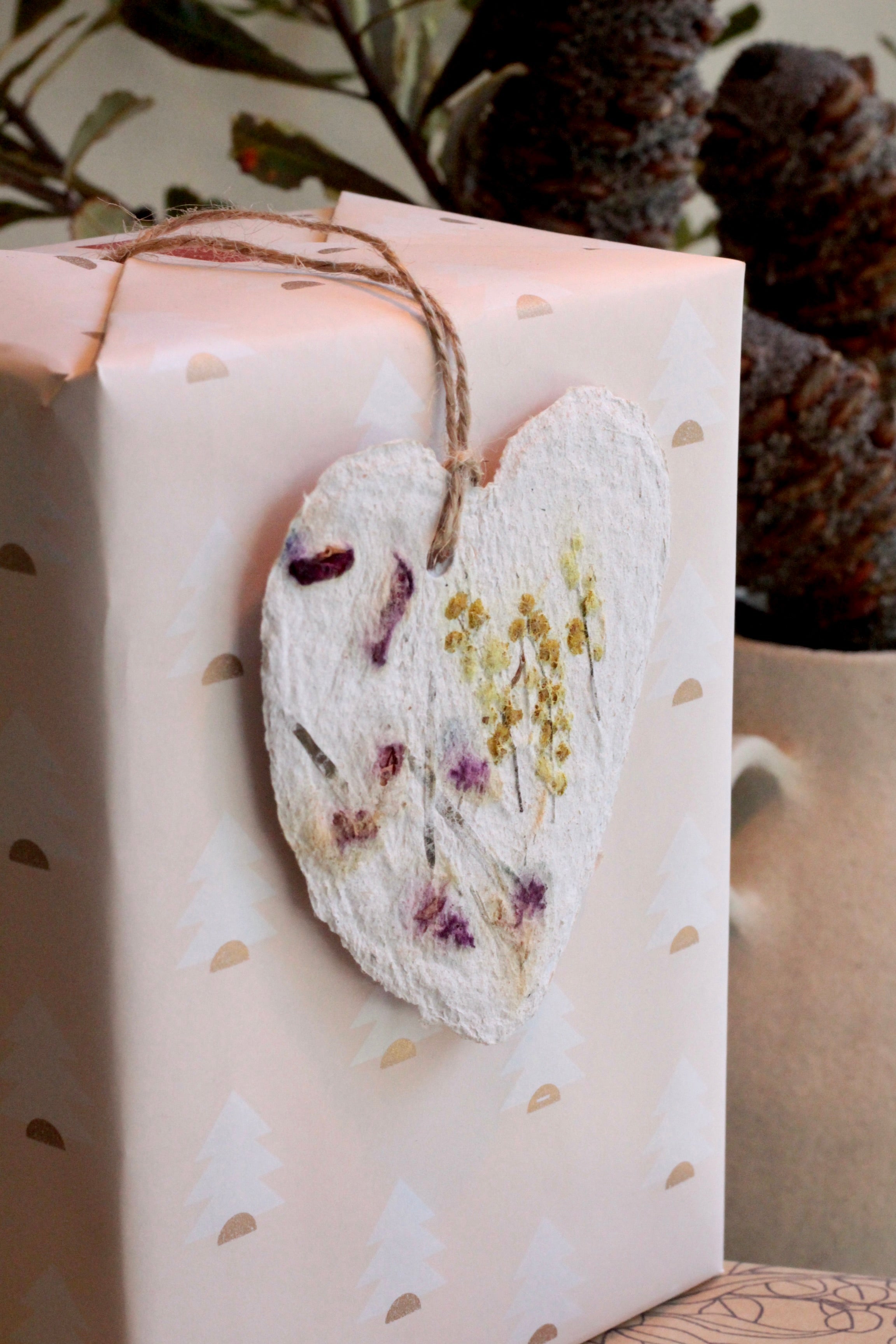 Plantable Heart Gift Tags