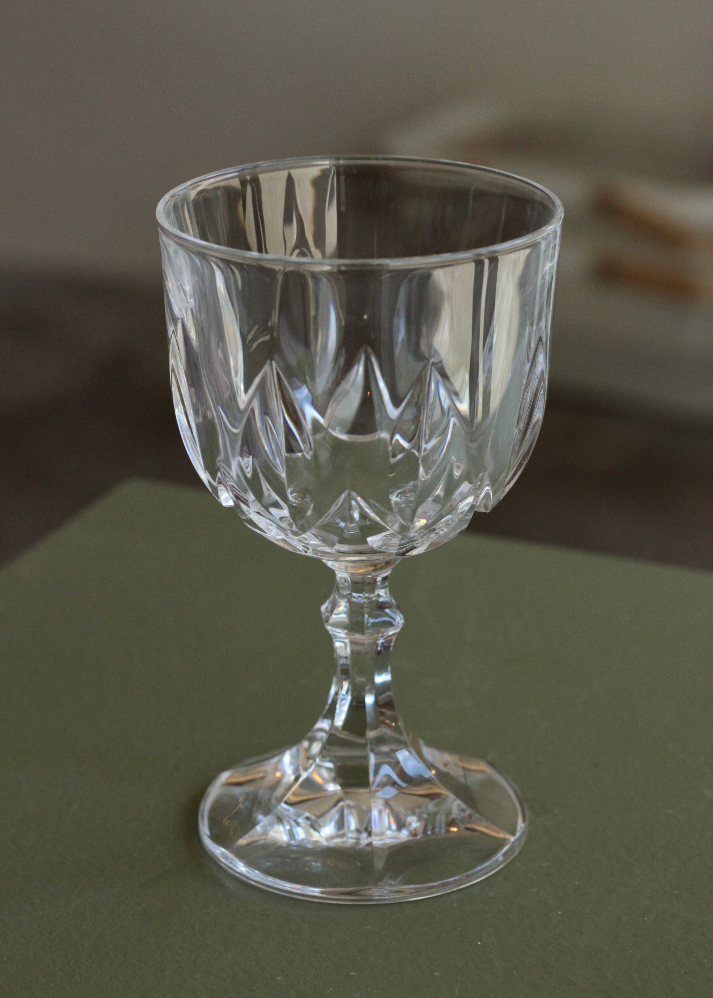 Vintage Patterned Glasses Set of 4