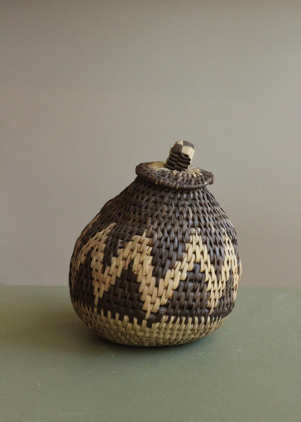 Vintage Basket Trinket Box