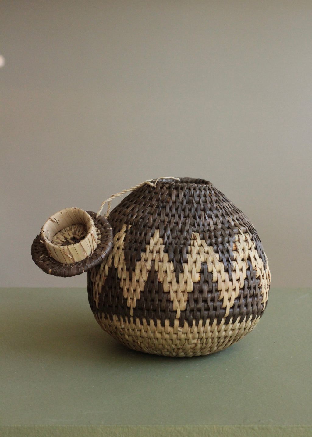 Vintage Basket Trinket Box