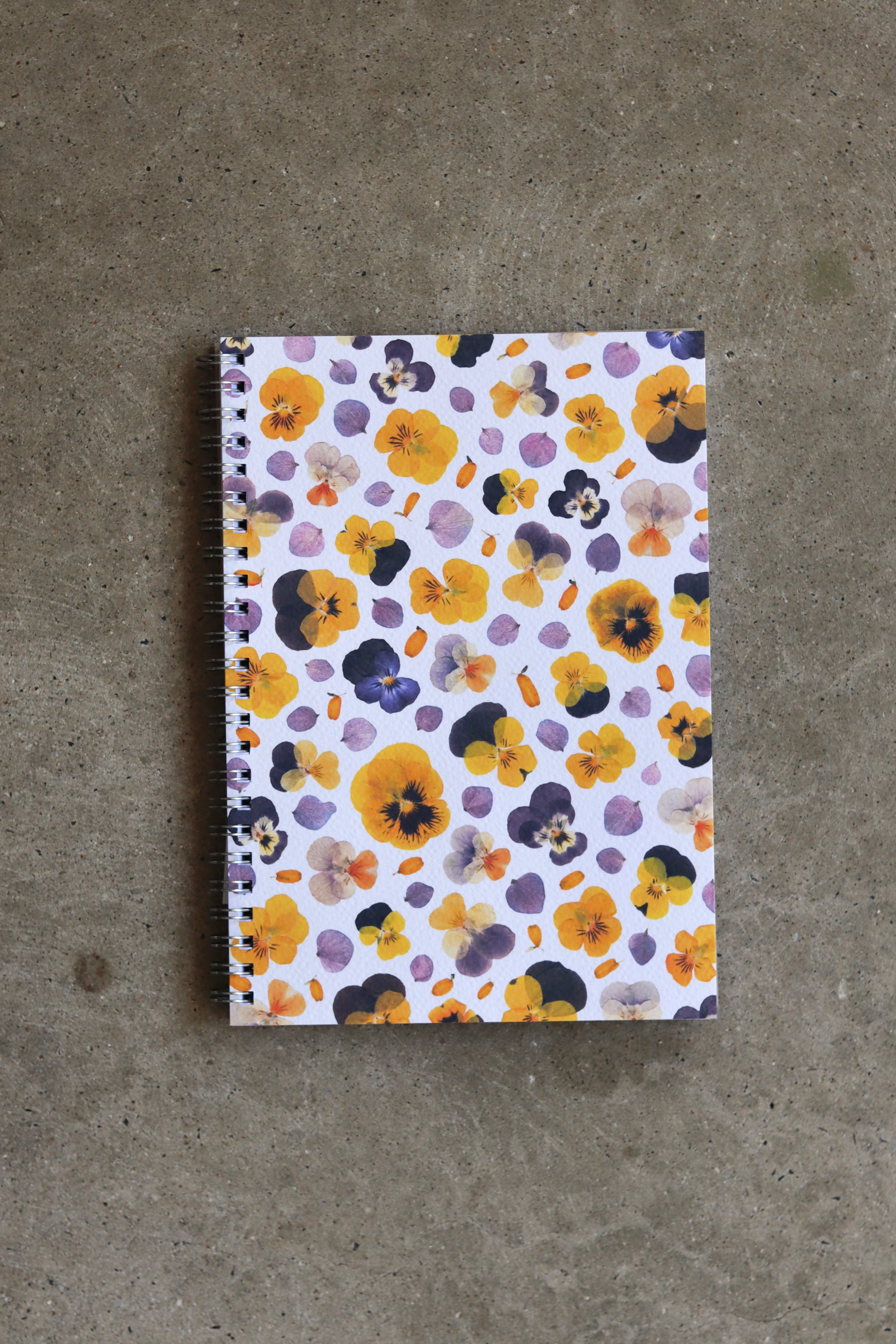 Pressed Flower Notebook
