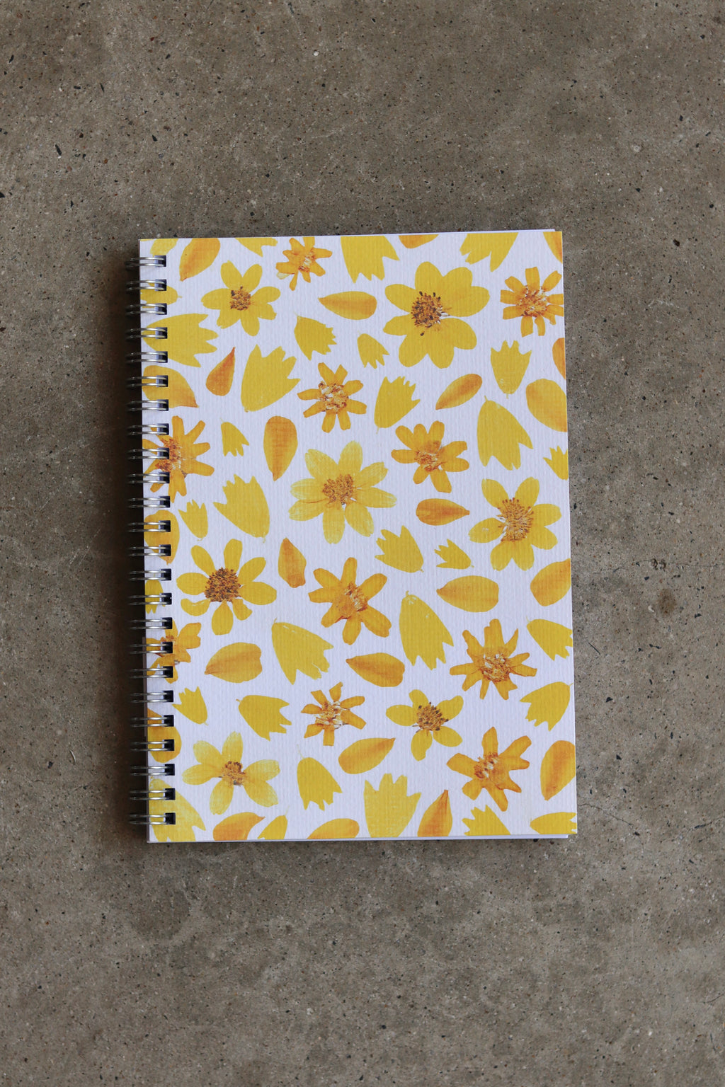 Pressed Flower Notebook