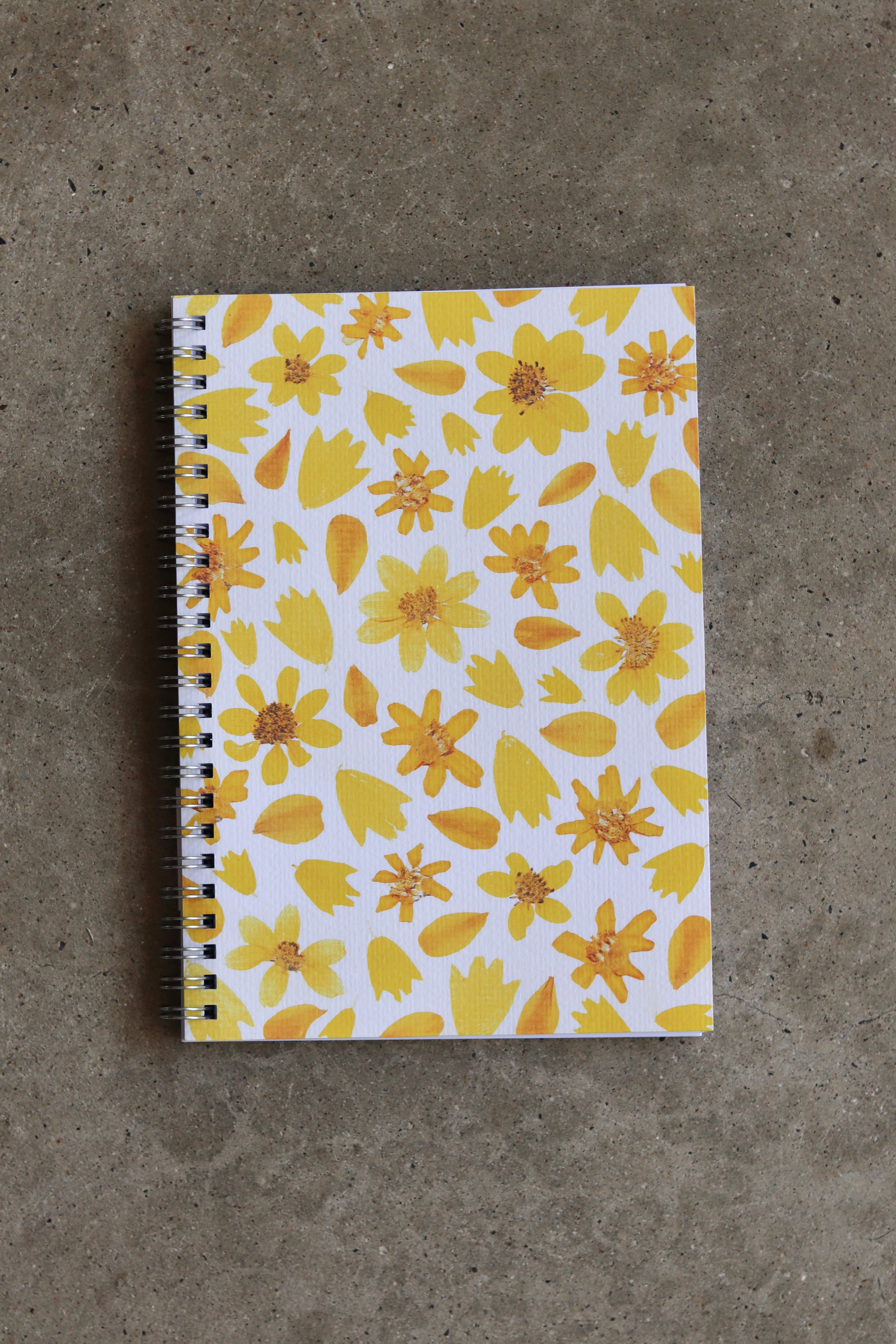 Pressed Flower Notebook