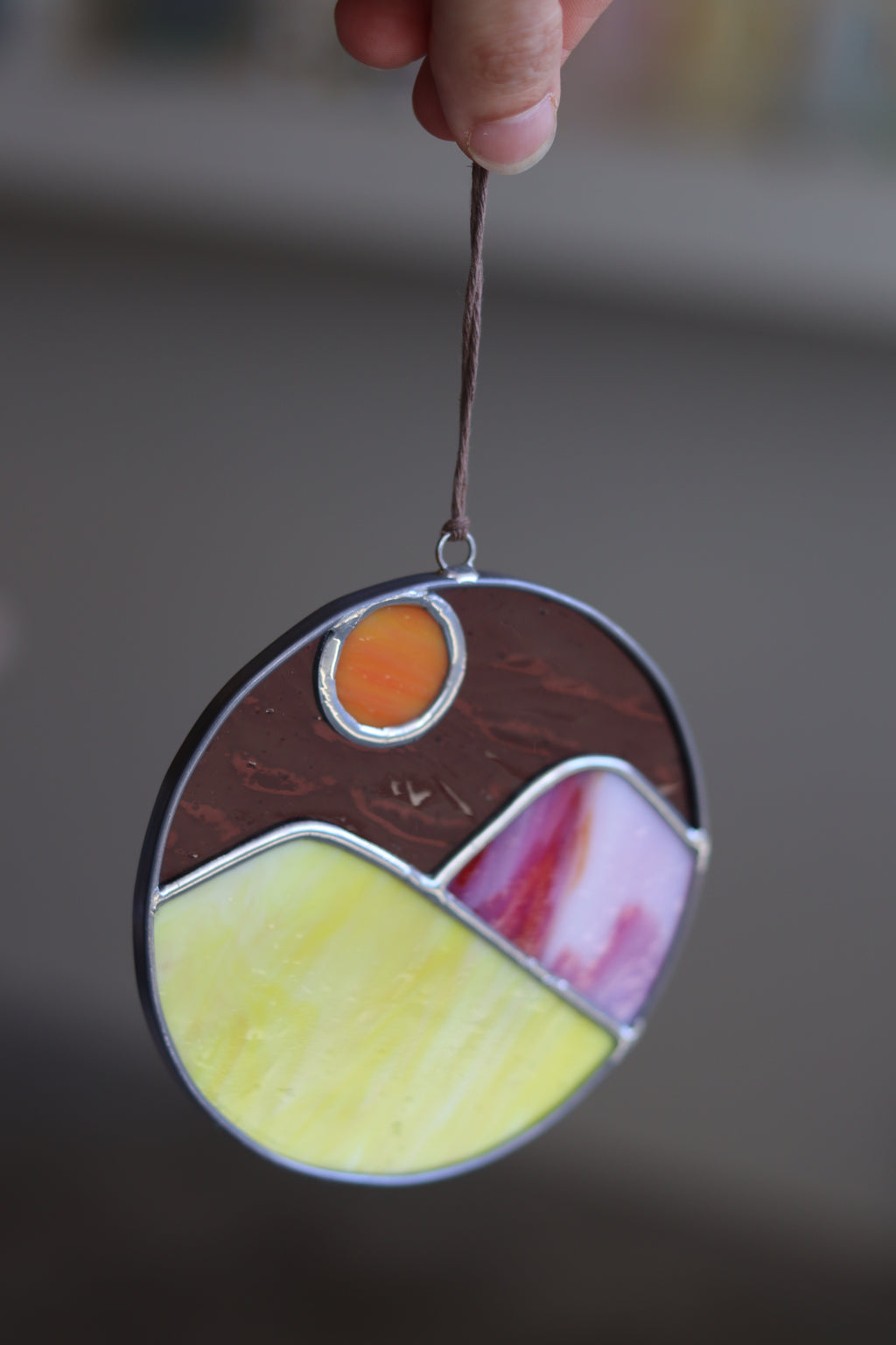 Mountain Stained Glass