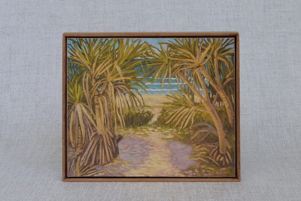 "South Golden Pandanus" - Matt Sansom Giclee Print