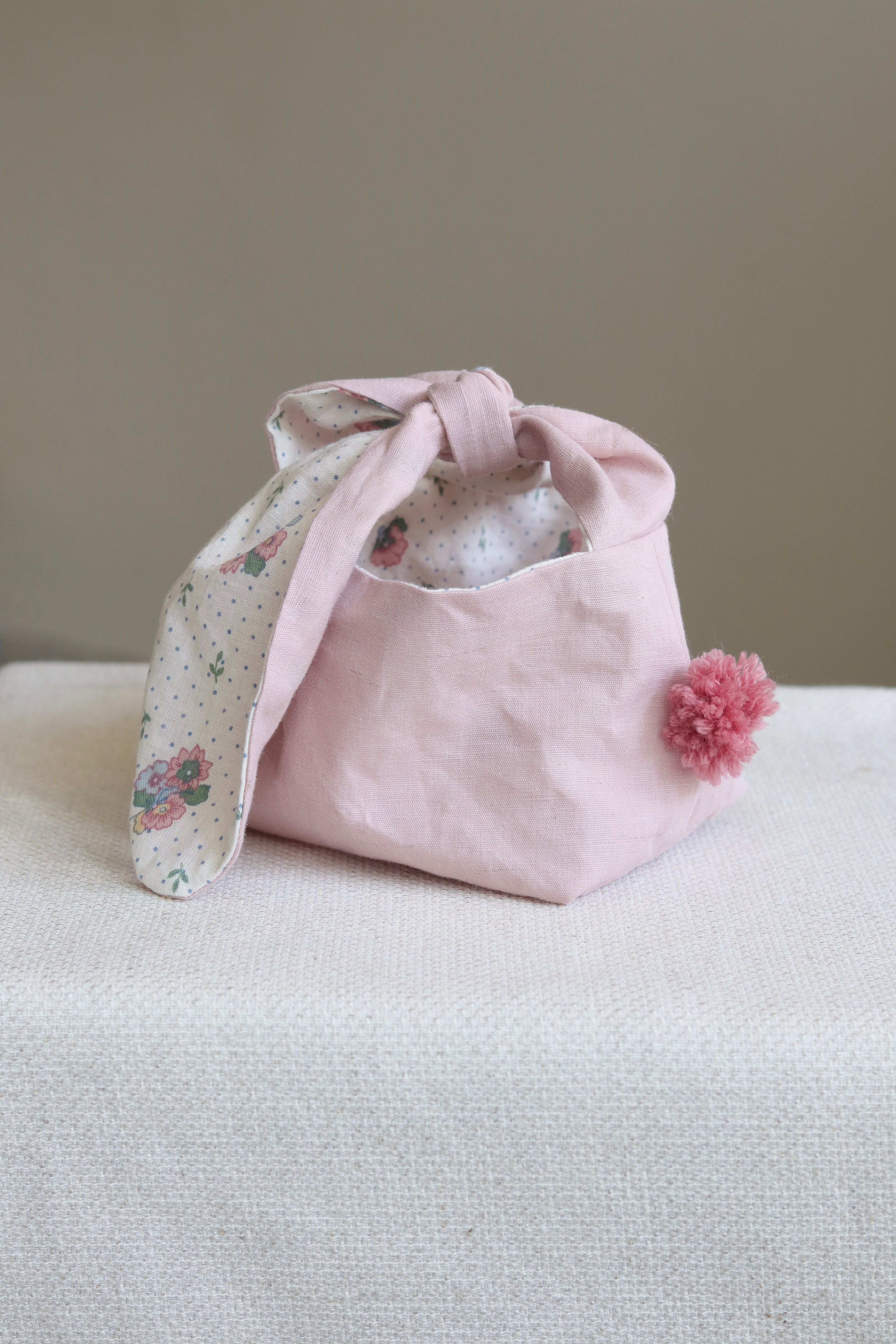 Bunny Fabric Basket