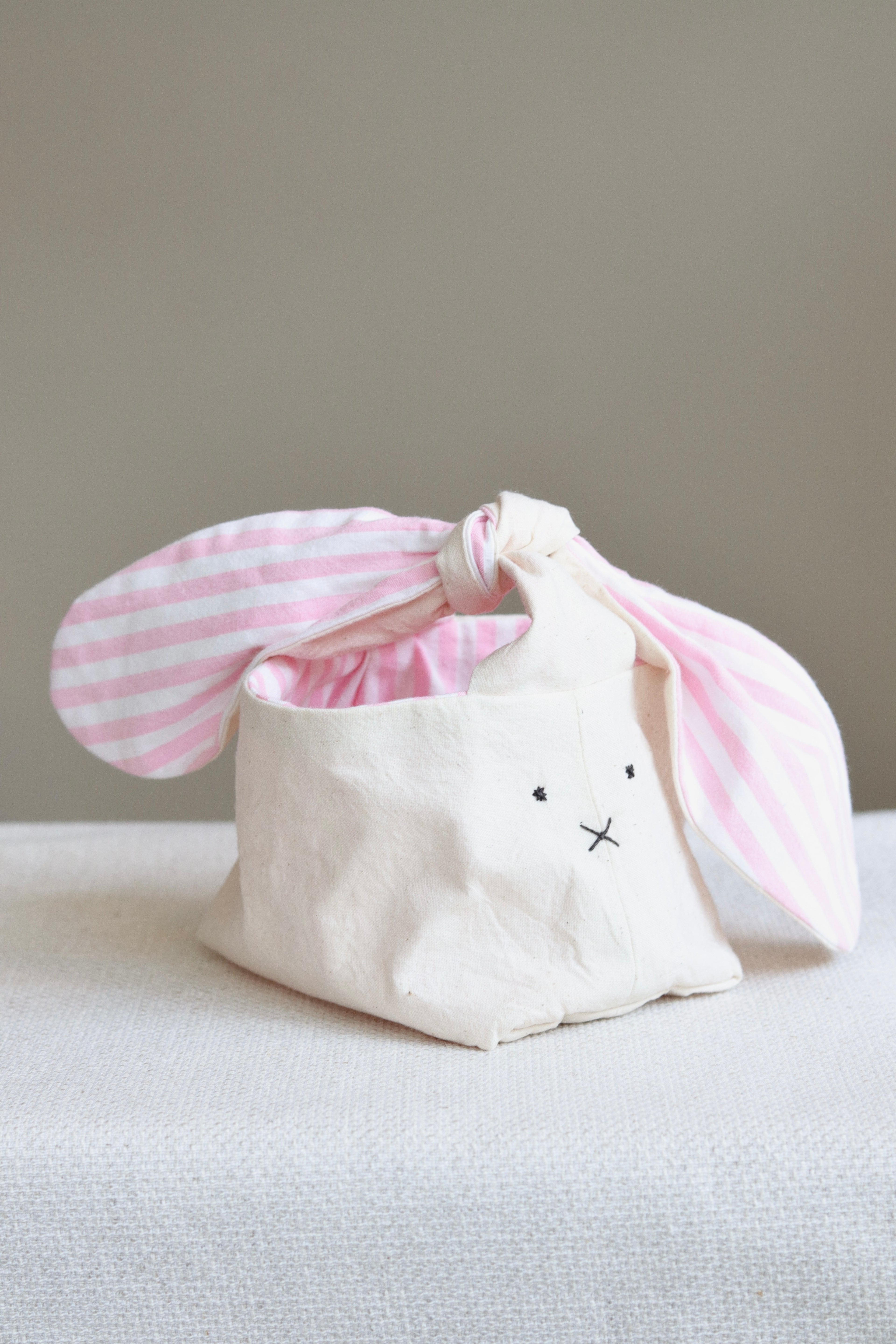 Bunny Fabric Basket