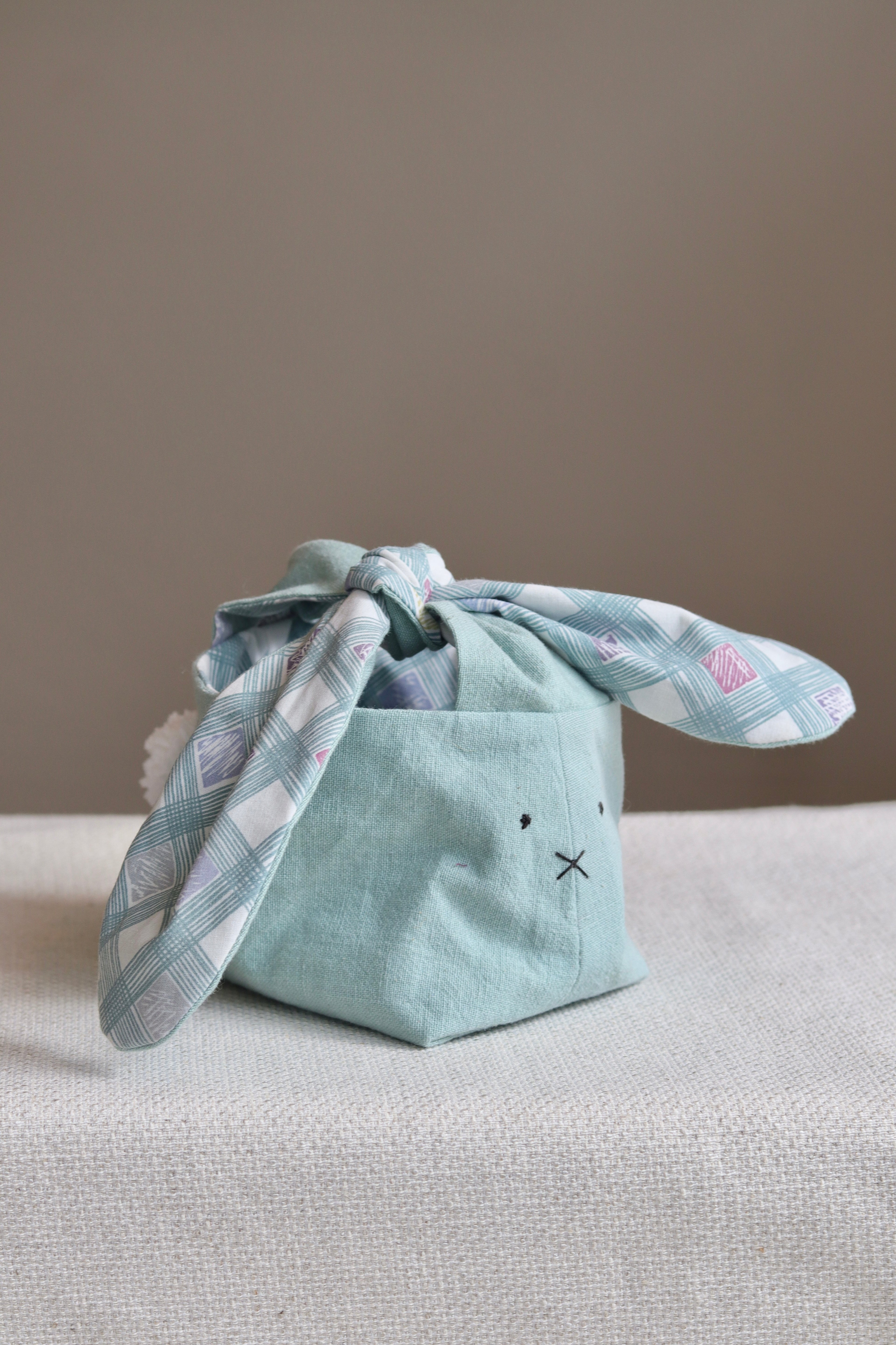 Bunny Fabric Basket