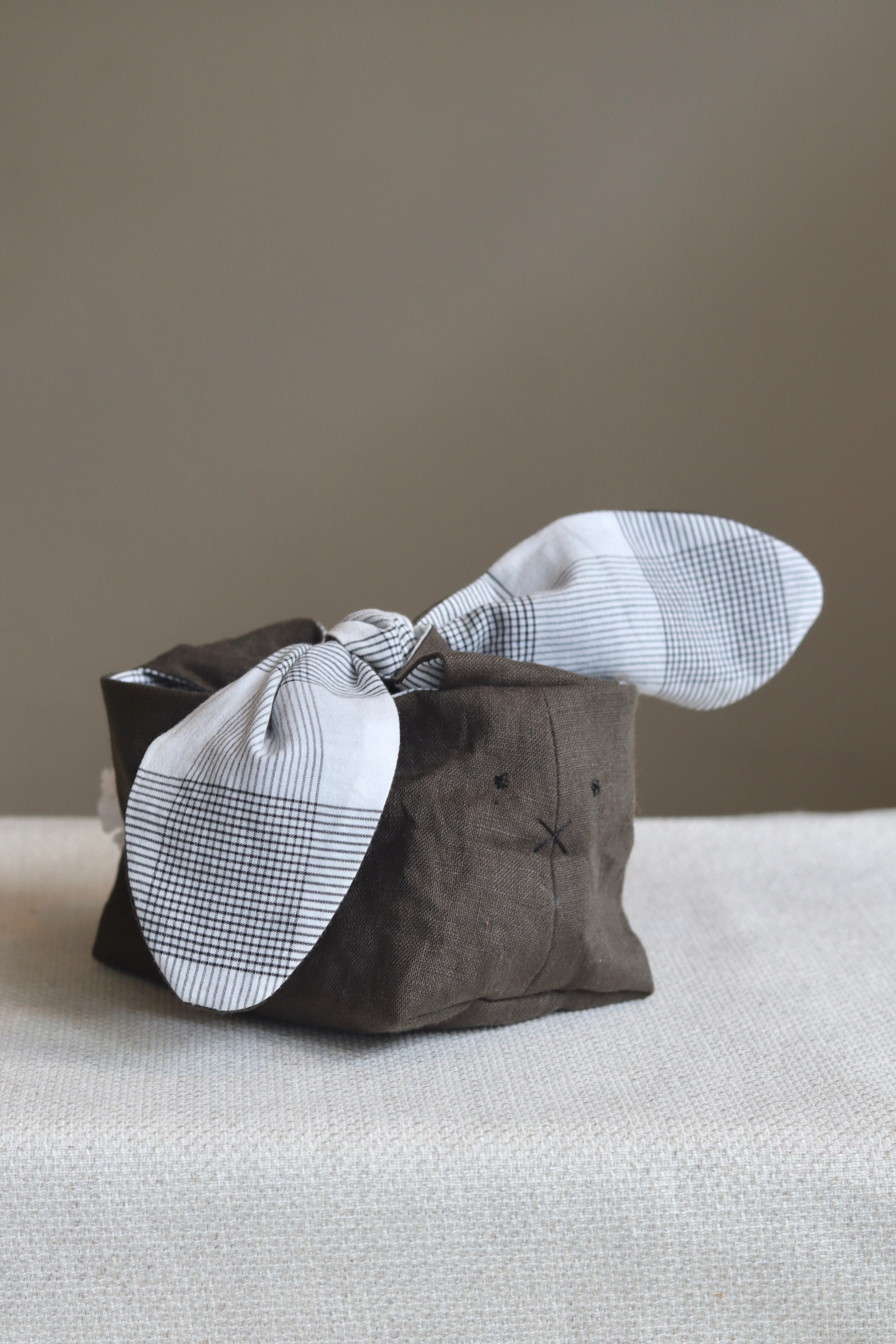 Bunny Fabric Basket