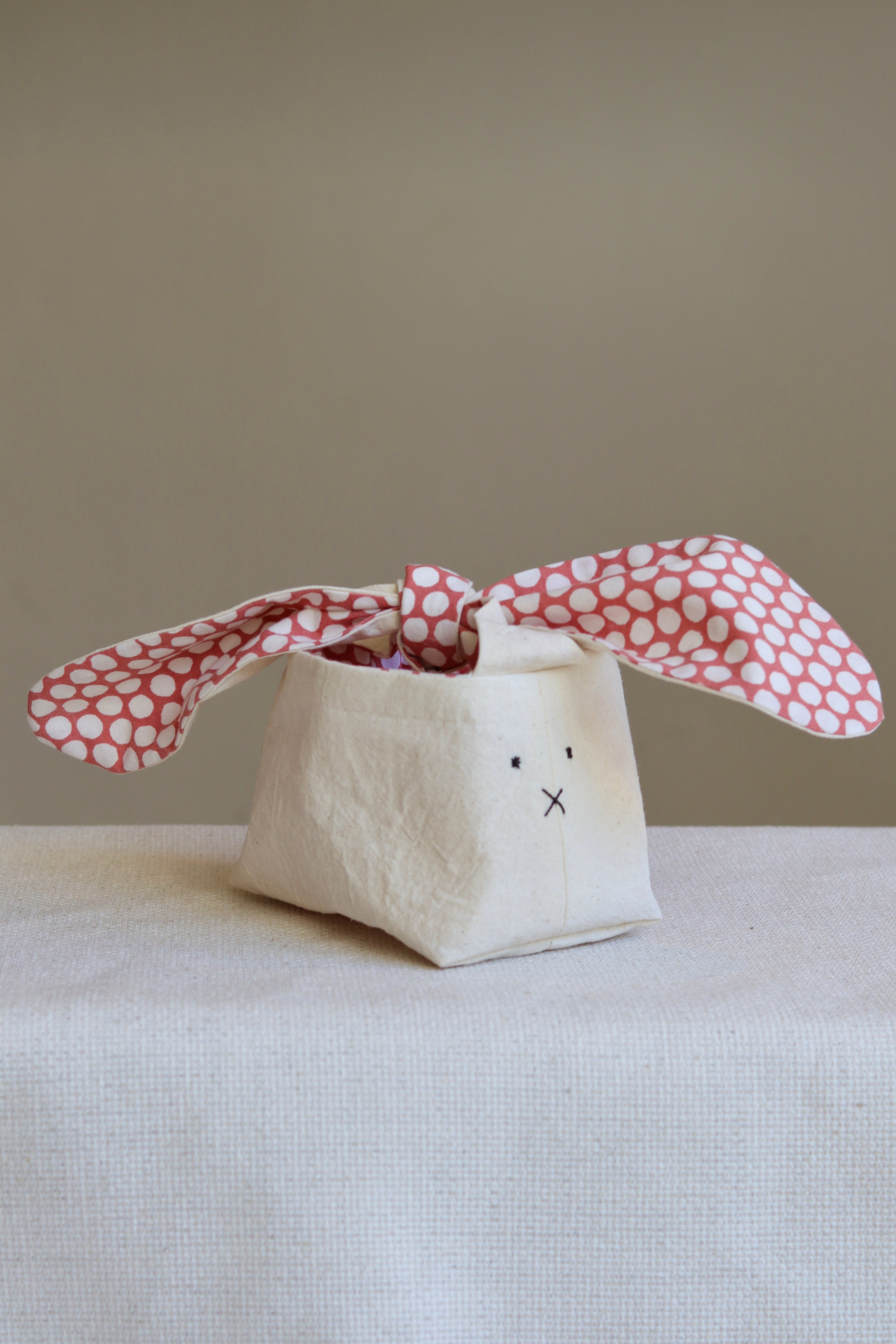 Bunny Fabric Basket