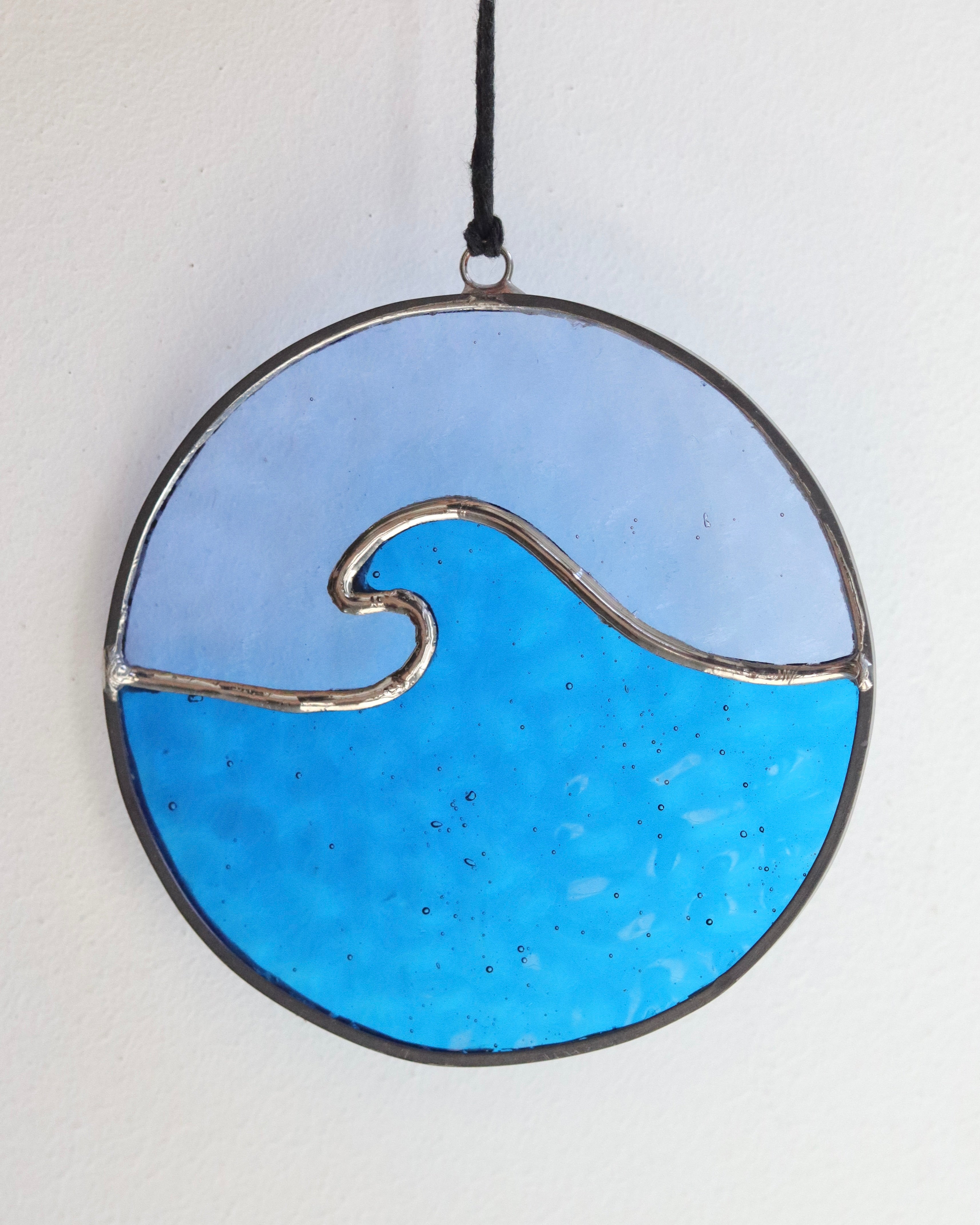 Wave Stained Glass