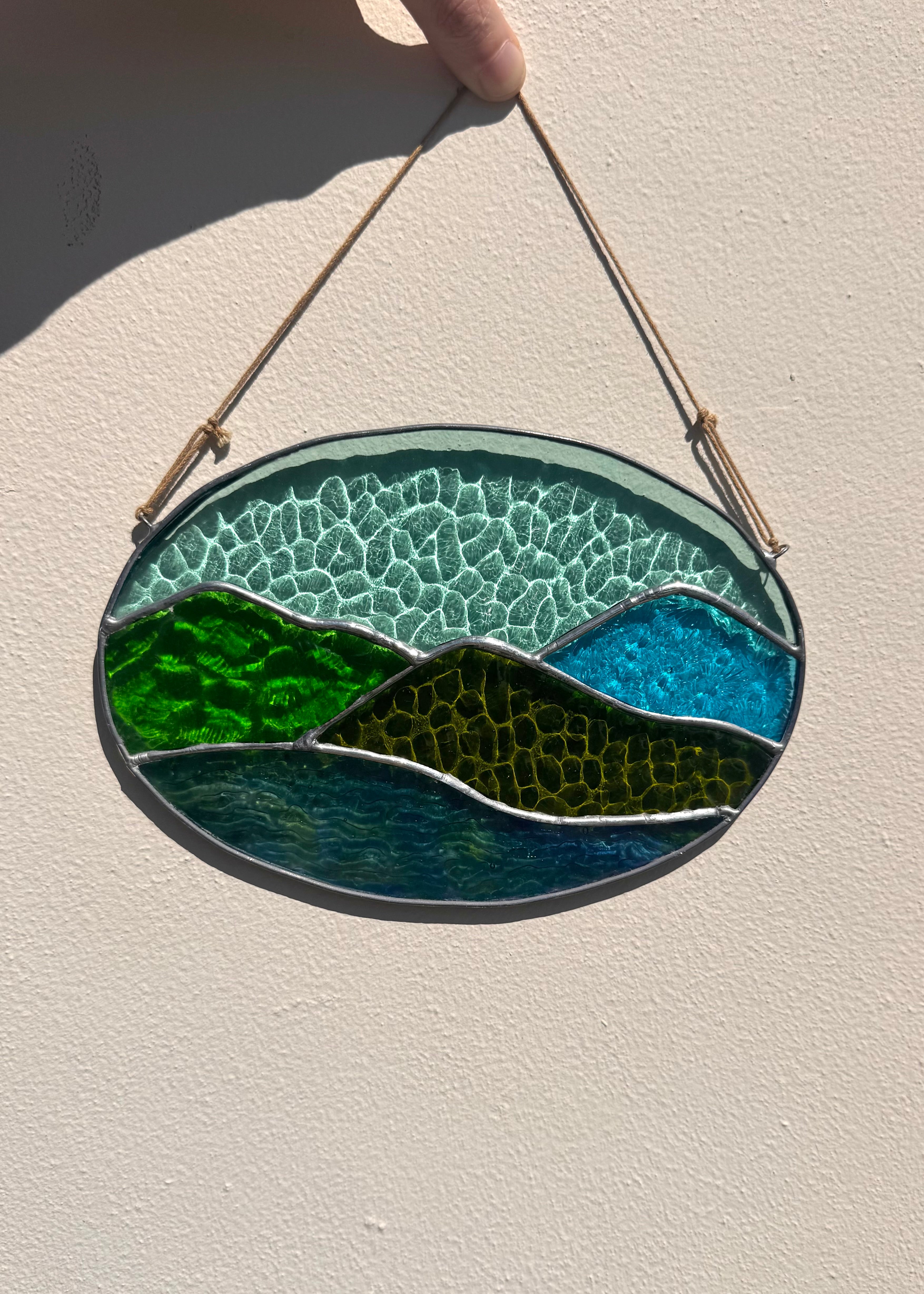 Large Landscape Stained Glass