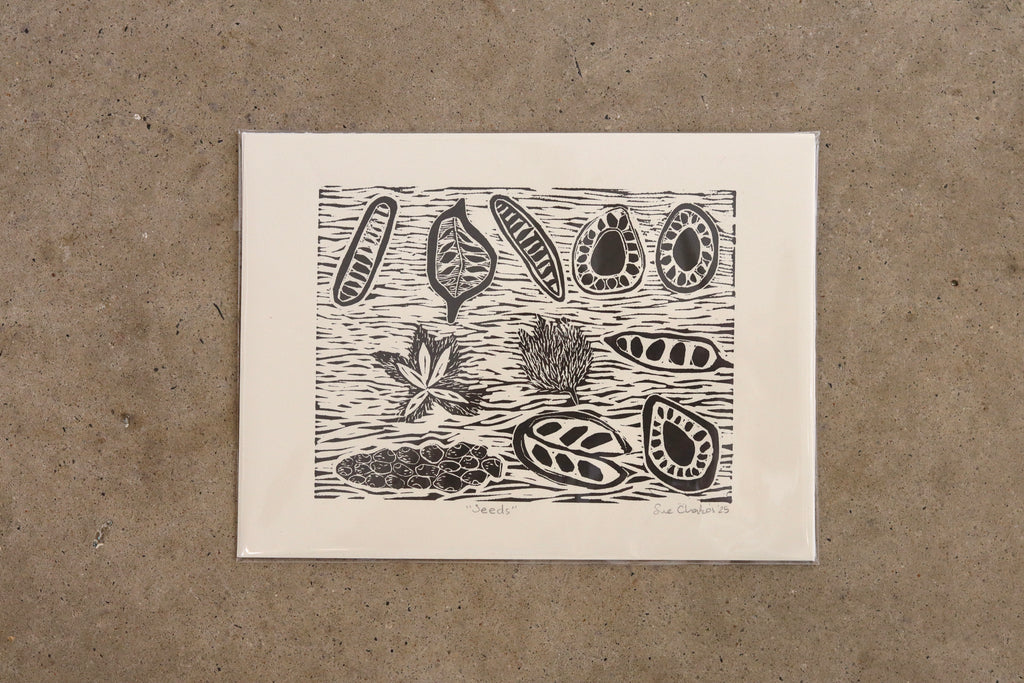 Seeds  (Unframed)- Sue Chakos