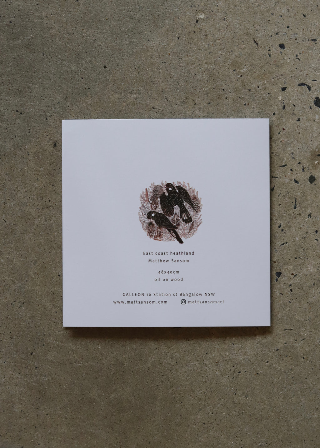 East Coast Heathland Card