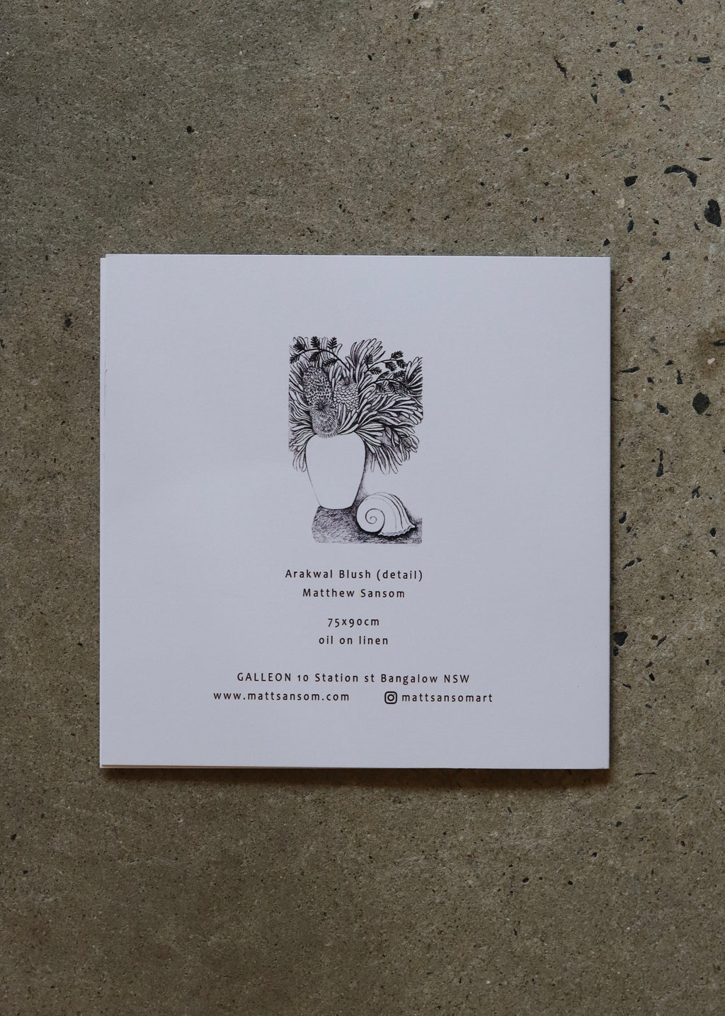 Arakwal Blush Card