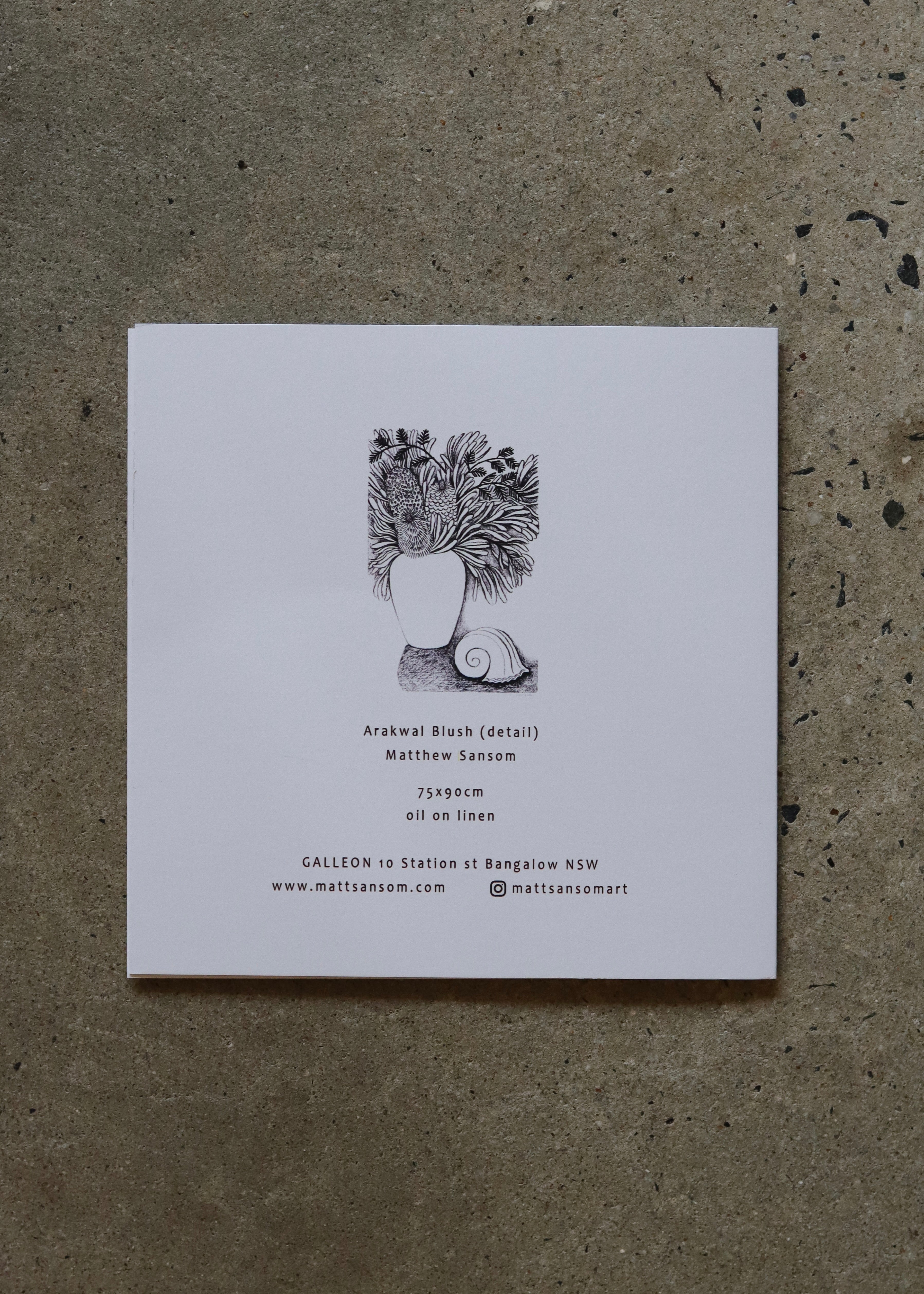Arakwal Blush Card