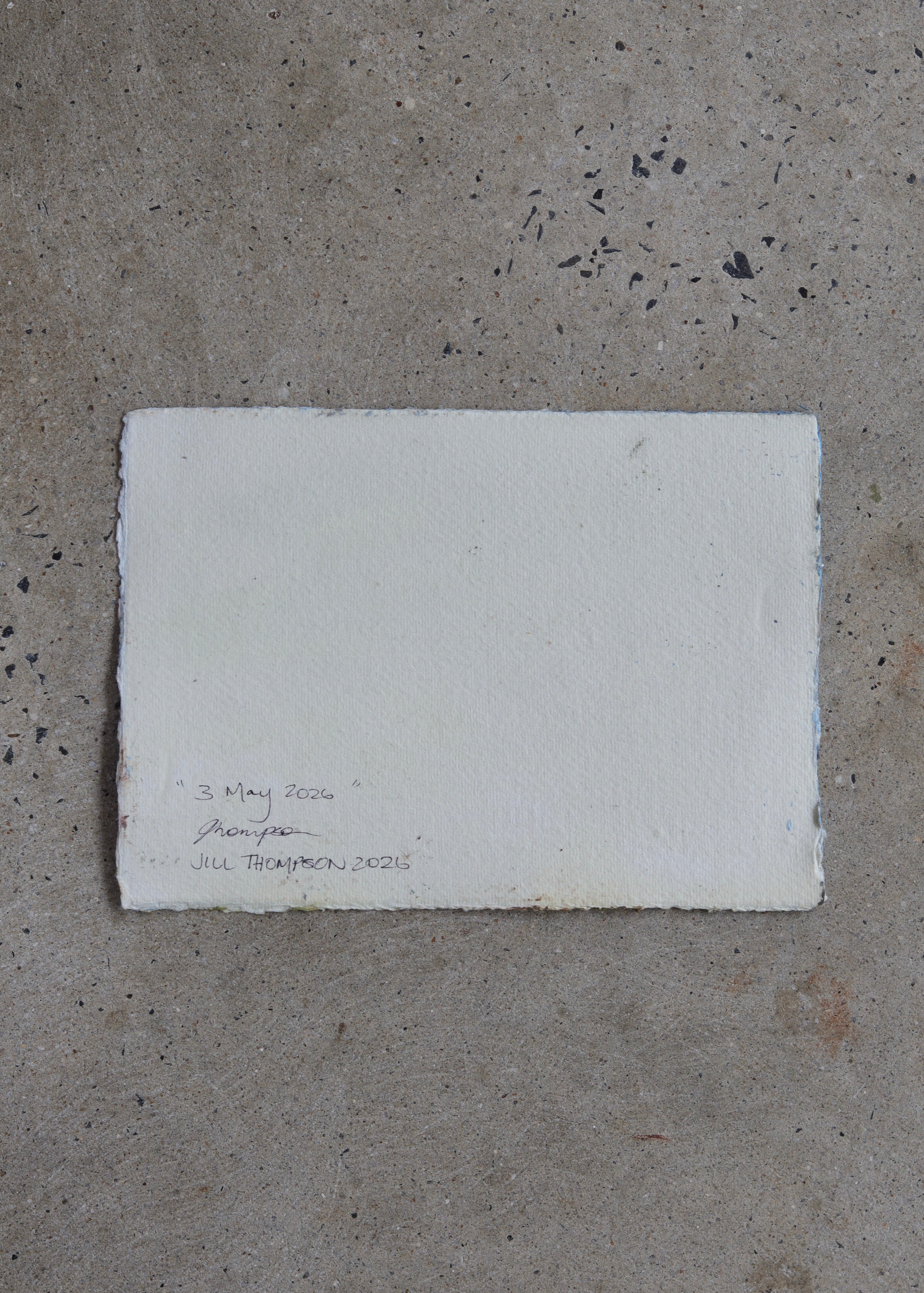 3 May 2026 (Unframed) - Jill Thompson