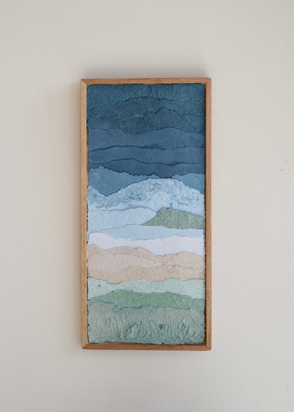 Lennox Head Paper Artwork - Susan Wright