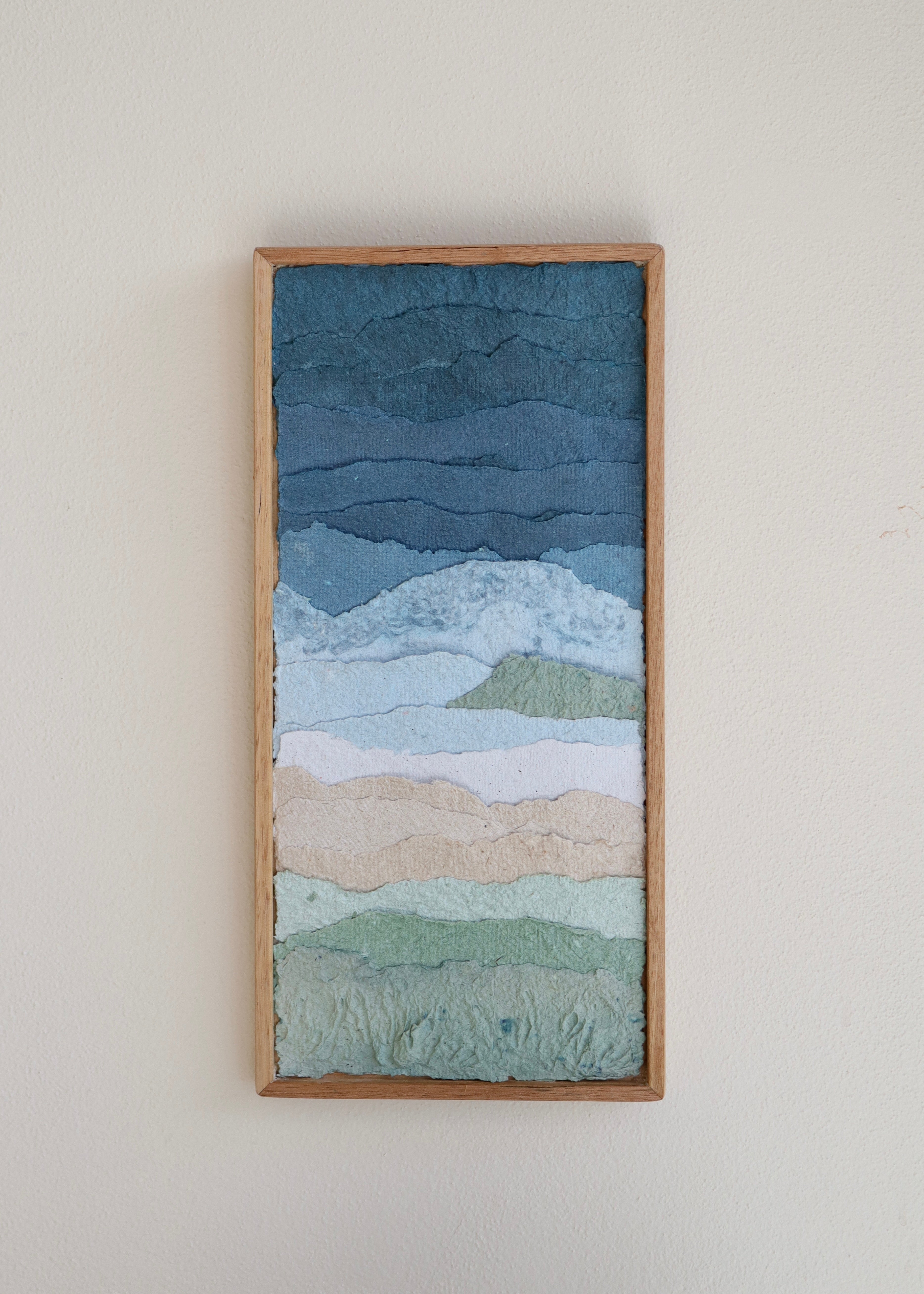 Lennox Head Paper Artwork - Susan Wright
