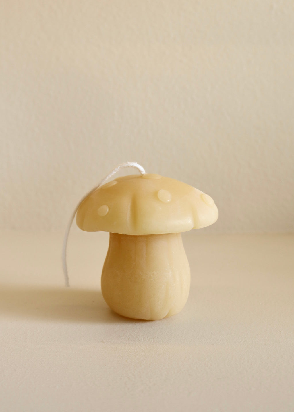 Fairy Toadstool Beeswax Candle
