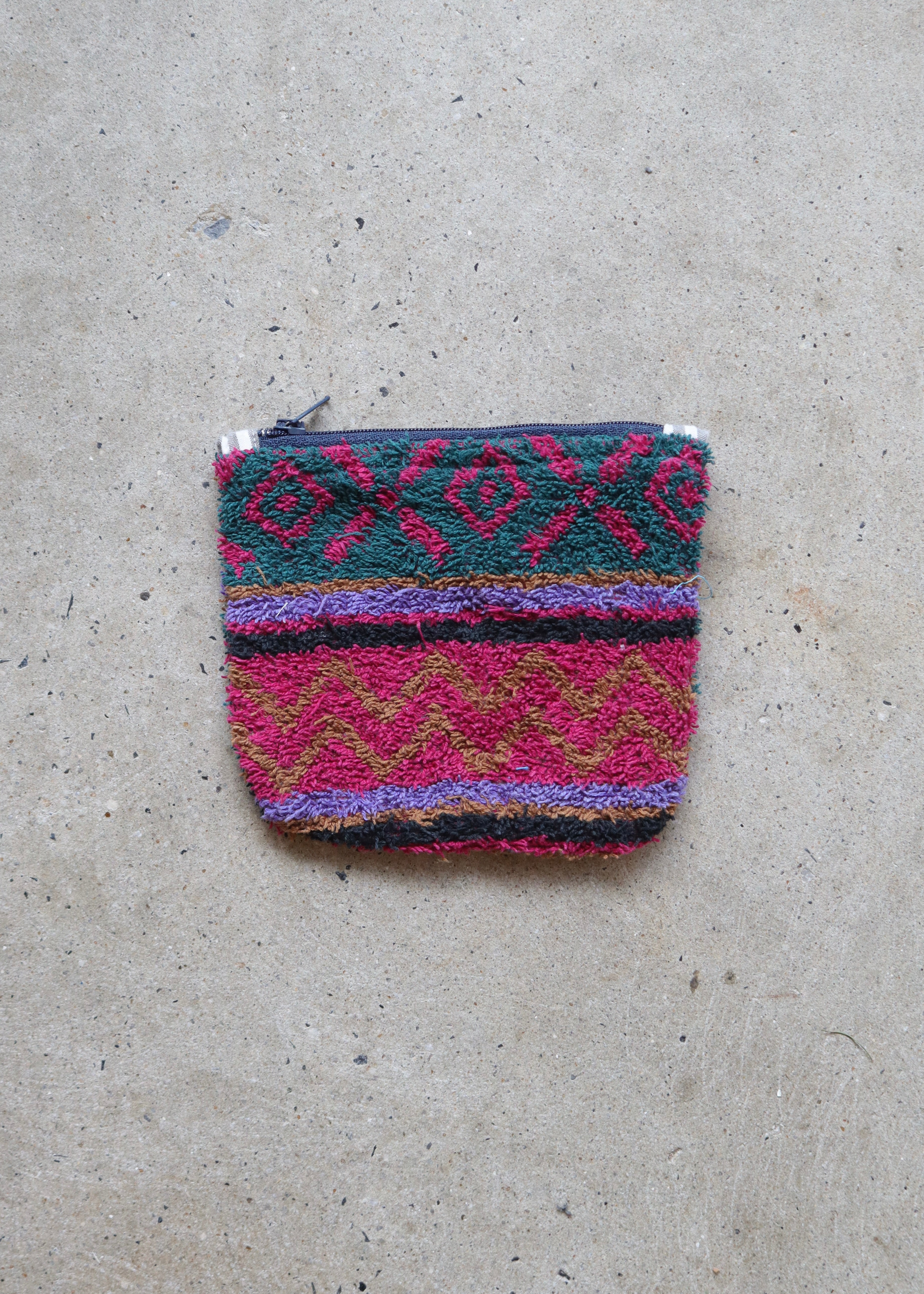 Upcycled Towel Mini Purse